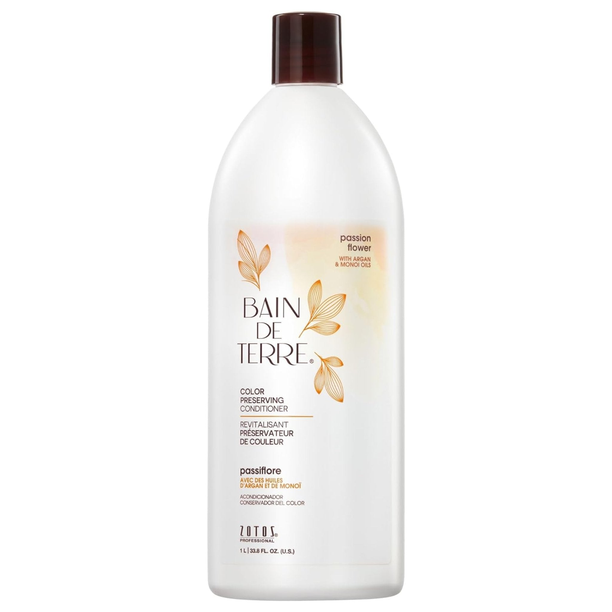 Bain de Terre. Revitalisant Préservateur de Couleur Passion Flower - 1000ml - Concept C. Shop