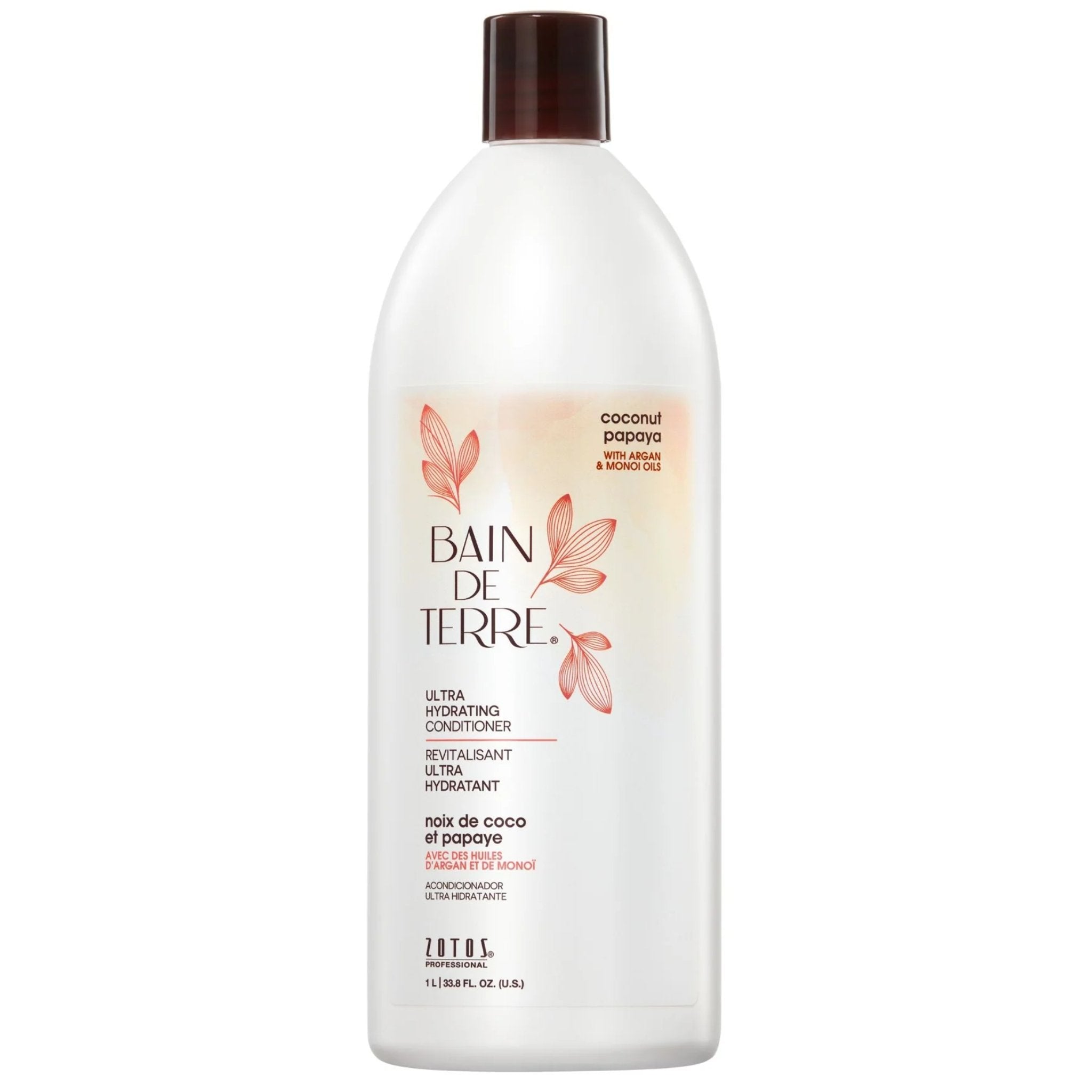 Bain de Terre. Revitalisant Ultra Hydratant Coconut Papaya - 1000ml - Concept C. Shop