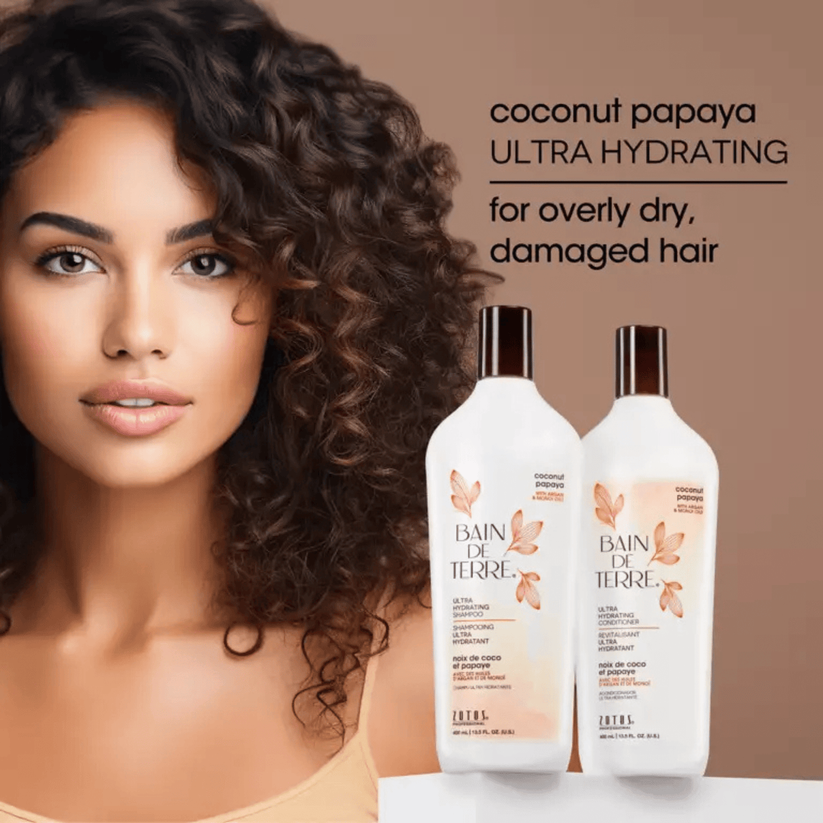 Bain De Terre. Revitalisant Ultra Hydratant Coconut Papaya - 400 ml - Concept C. Shop