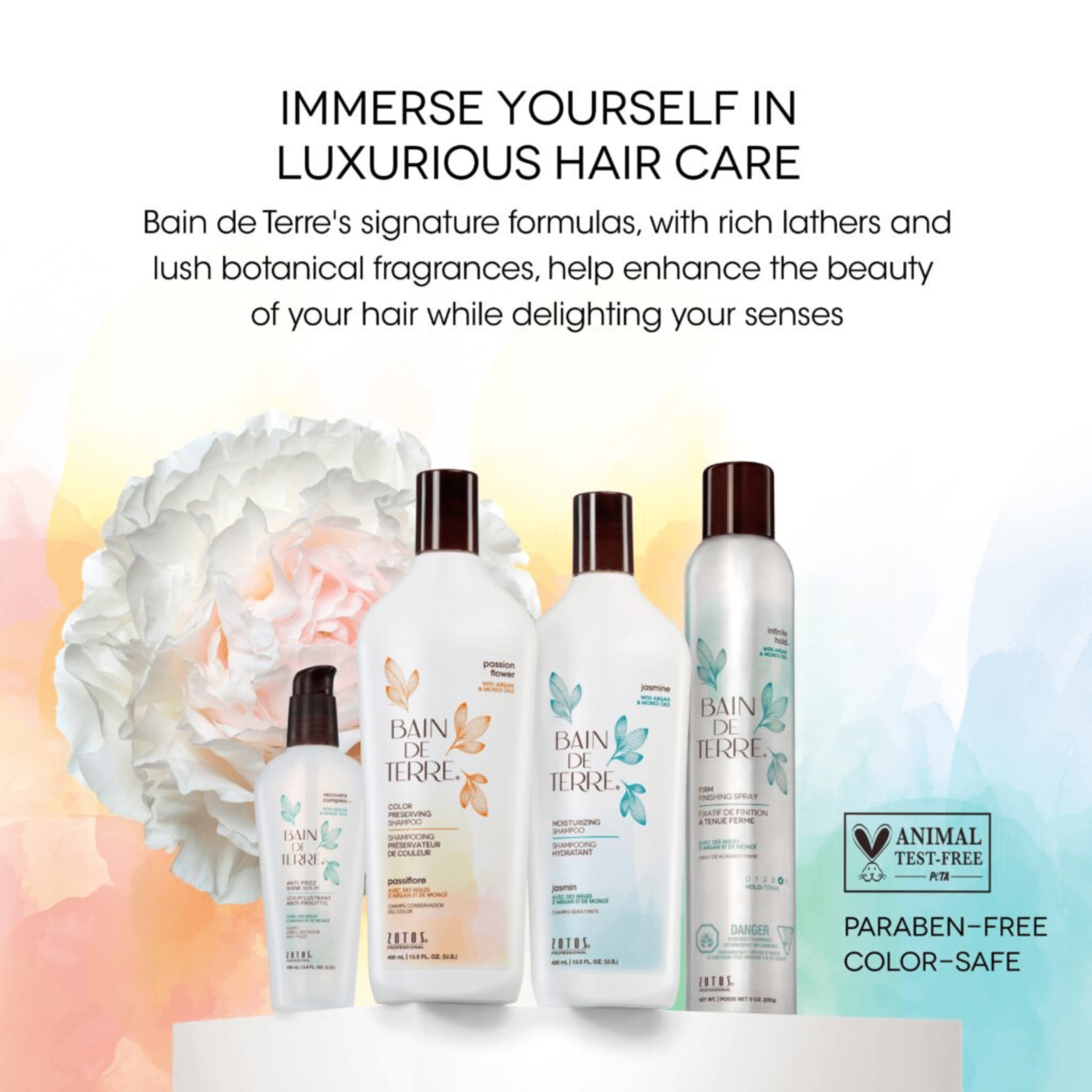 Bain de Terre. Shampoing Renforçant Keratin Phyto - Protein - 400 ml - Concept C. Shop