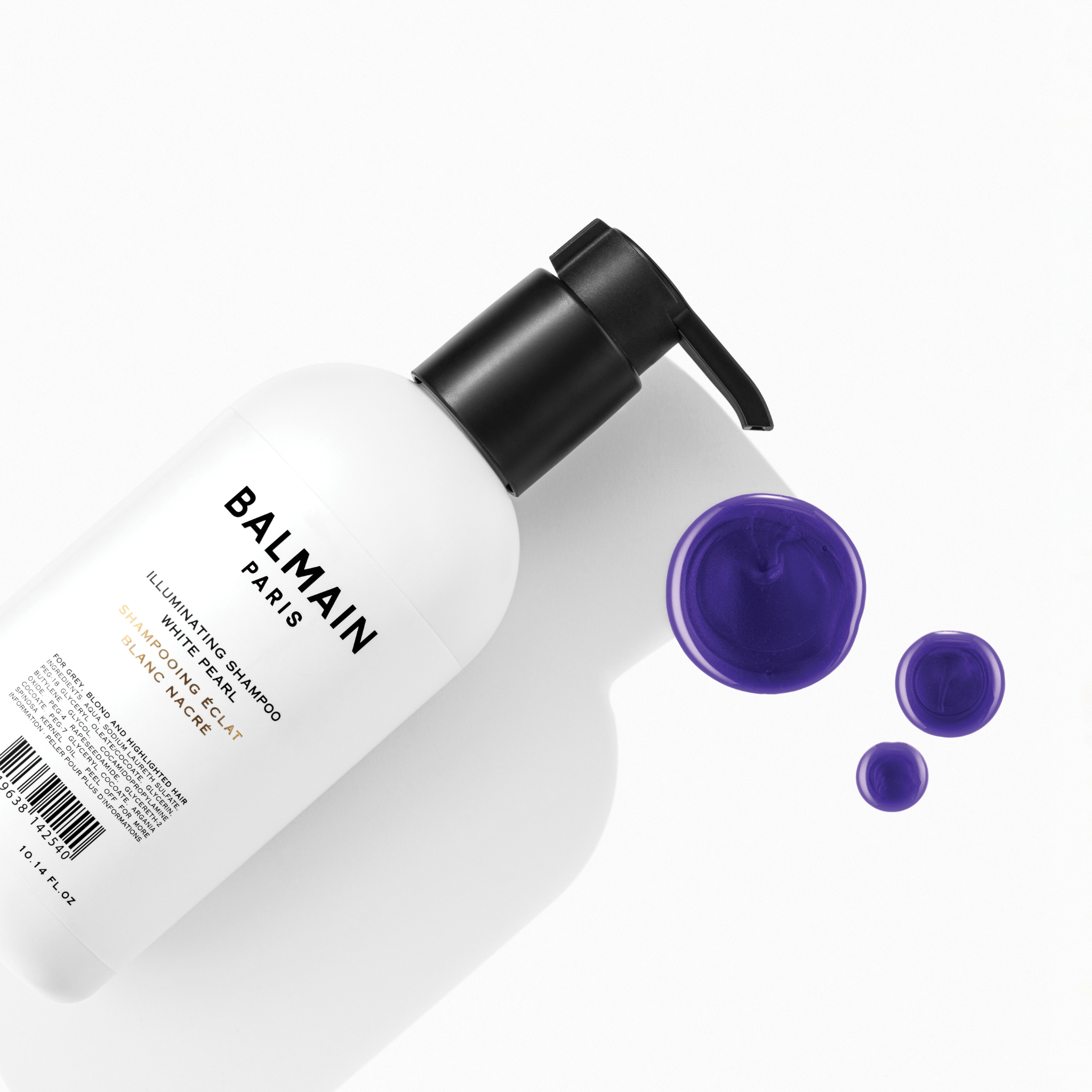 Balmain. Shampoing Violet Éclat Blanc Nacré - 300 ml (Lancement le 30 Octobre) - Concept C. Shop