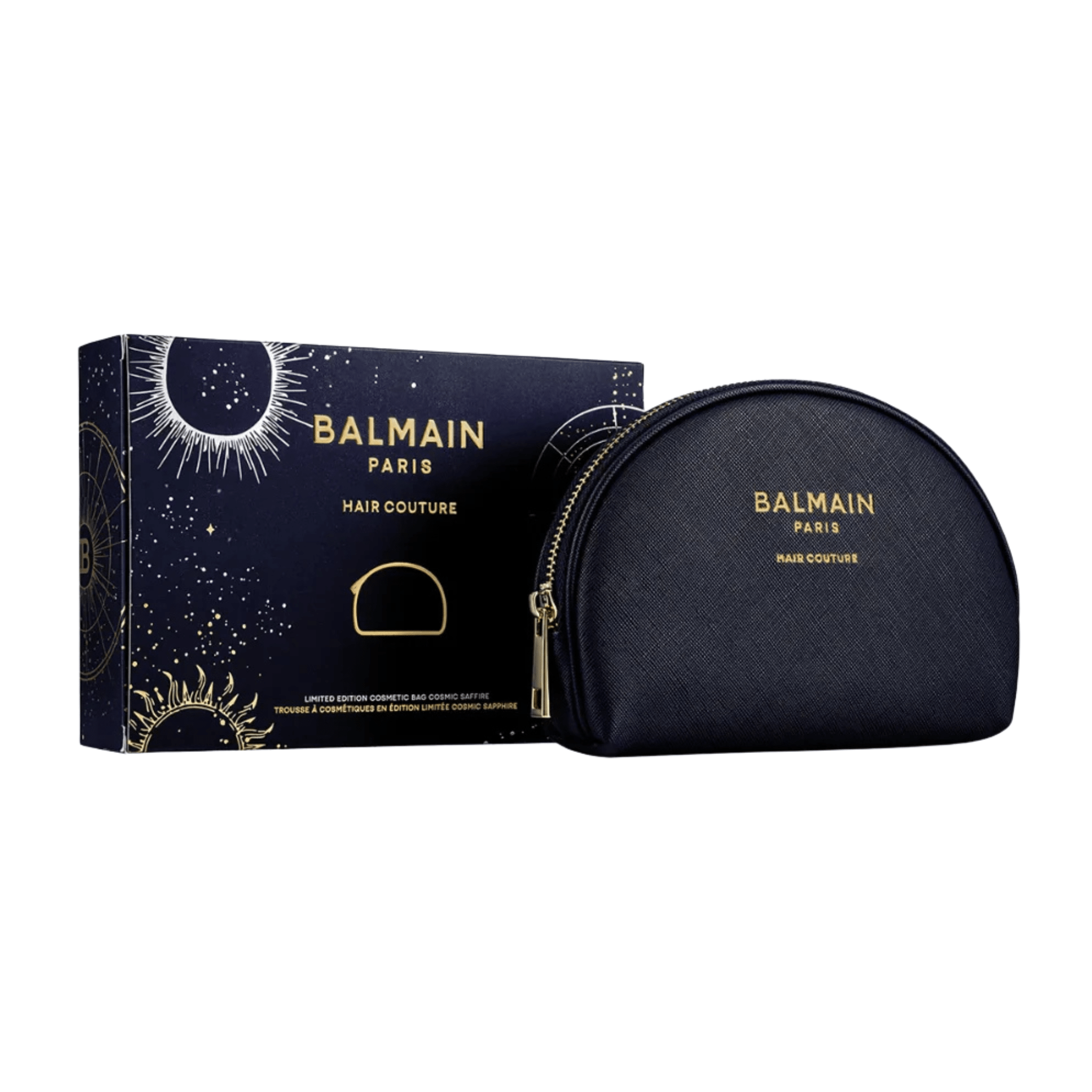 Balmain. Trousse À Cosmétiques Cosmic Sapphire - Édition Limitée - Concept C. Shop