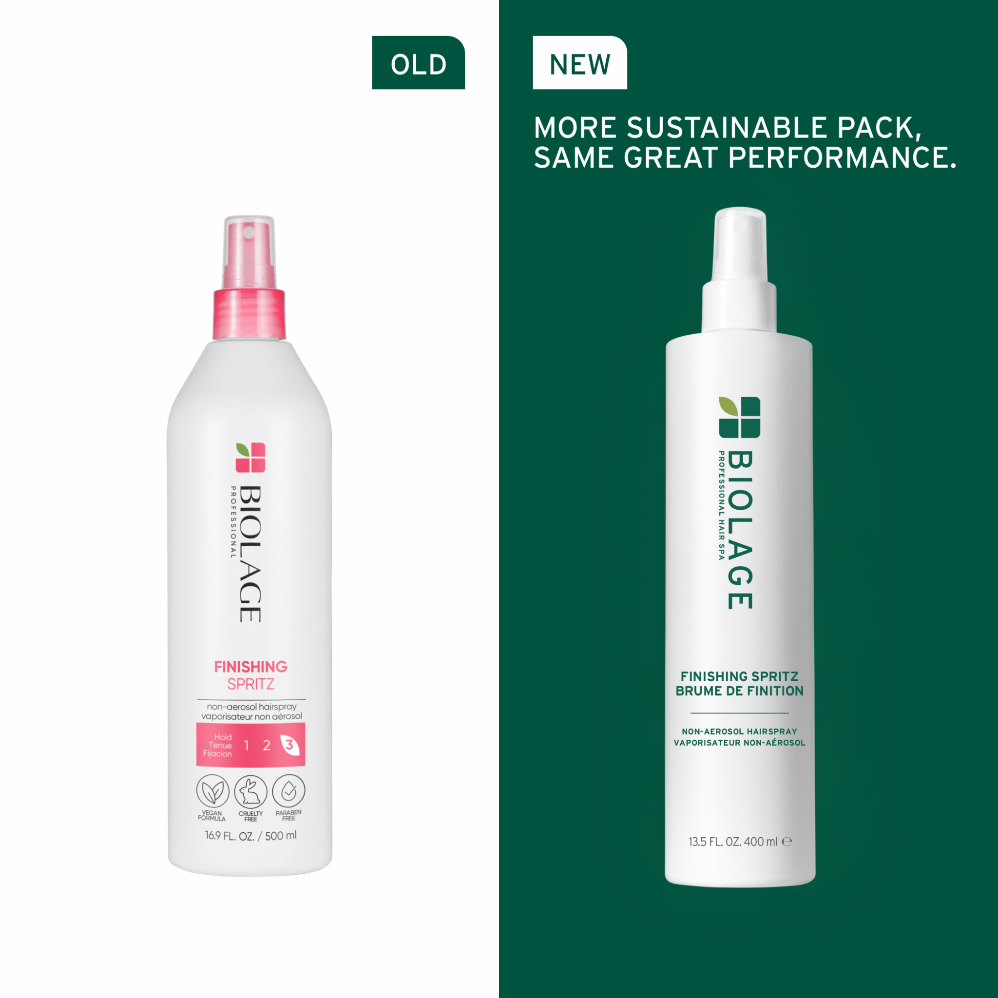 Biolage. Brume De Finition Sans - Aérosol Finishing Spritz - 400 ml - Concept C. Shop
