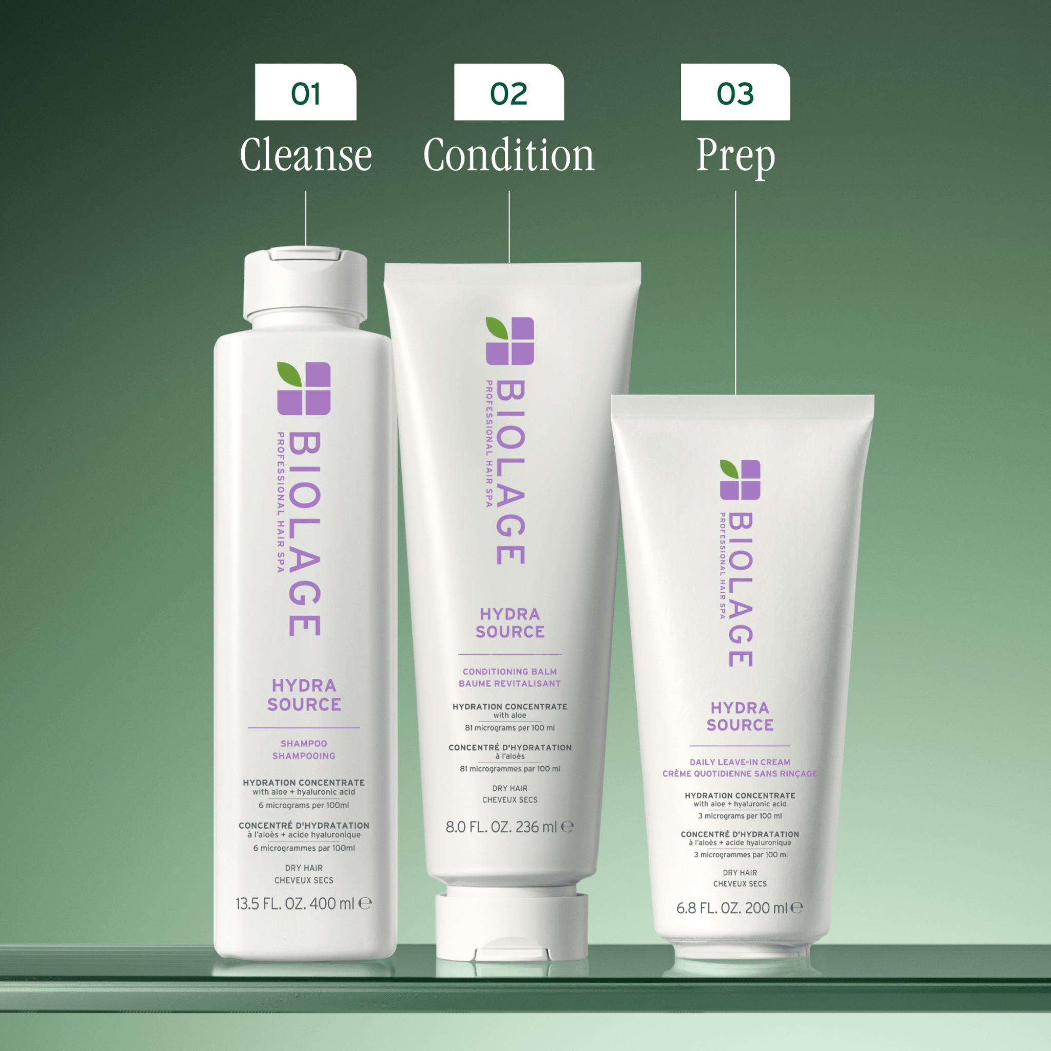 Biolage. Crème Sans - Rinçage Quotidienne Hydra Source - 200 ml - Concept C. Shop