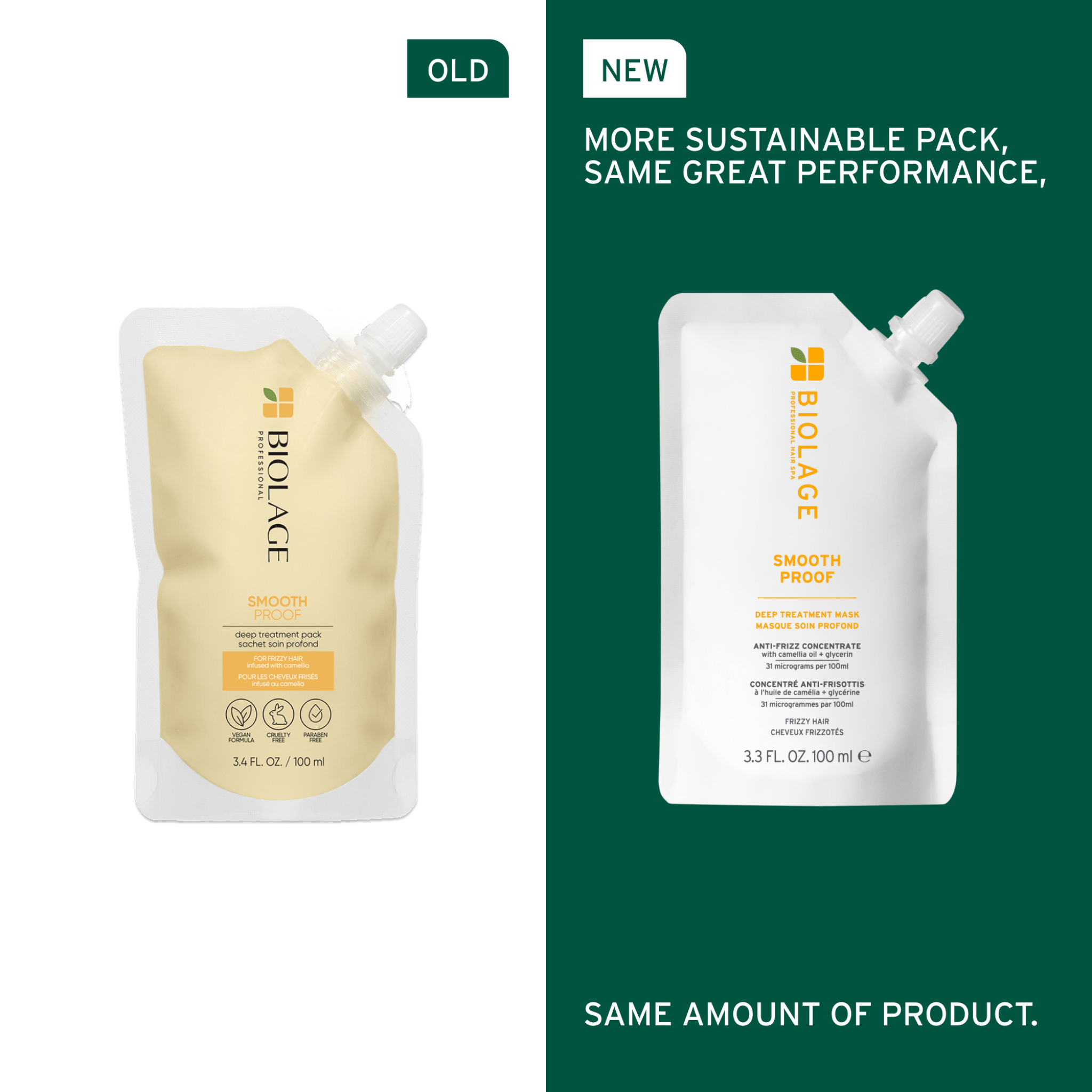 Biolage. Masque Soin Profond Smooth Proof - 100 ml - Concept C. Shop