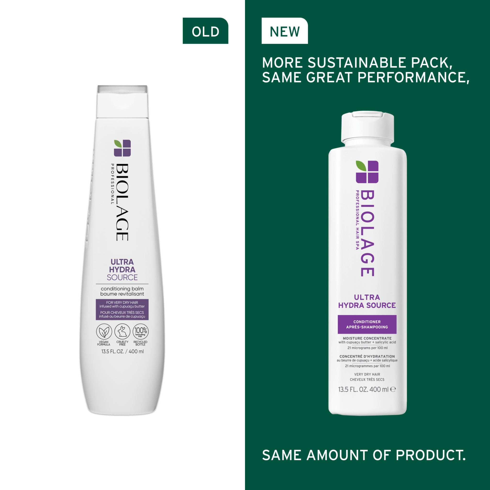 Biolage. Revitalisant Ultra Hydra Source - 400 ml - Concept C. Shop