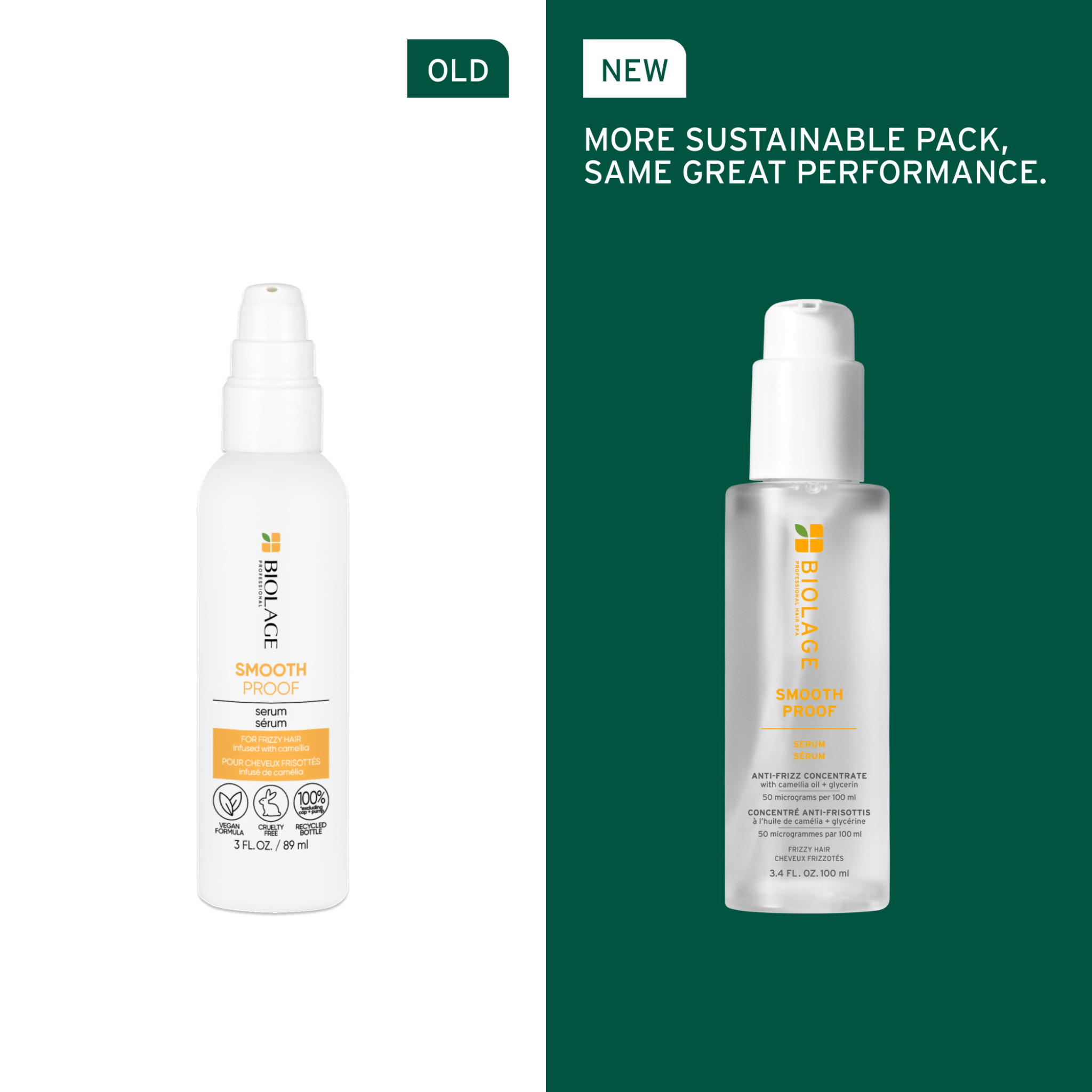 Biolage. Sérum Sans - Rinçage Smooth Proof - 100 ml - Concept C. Shop
