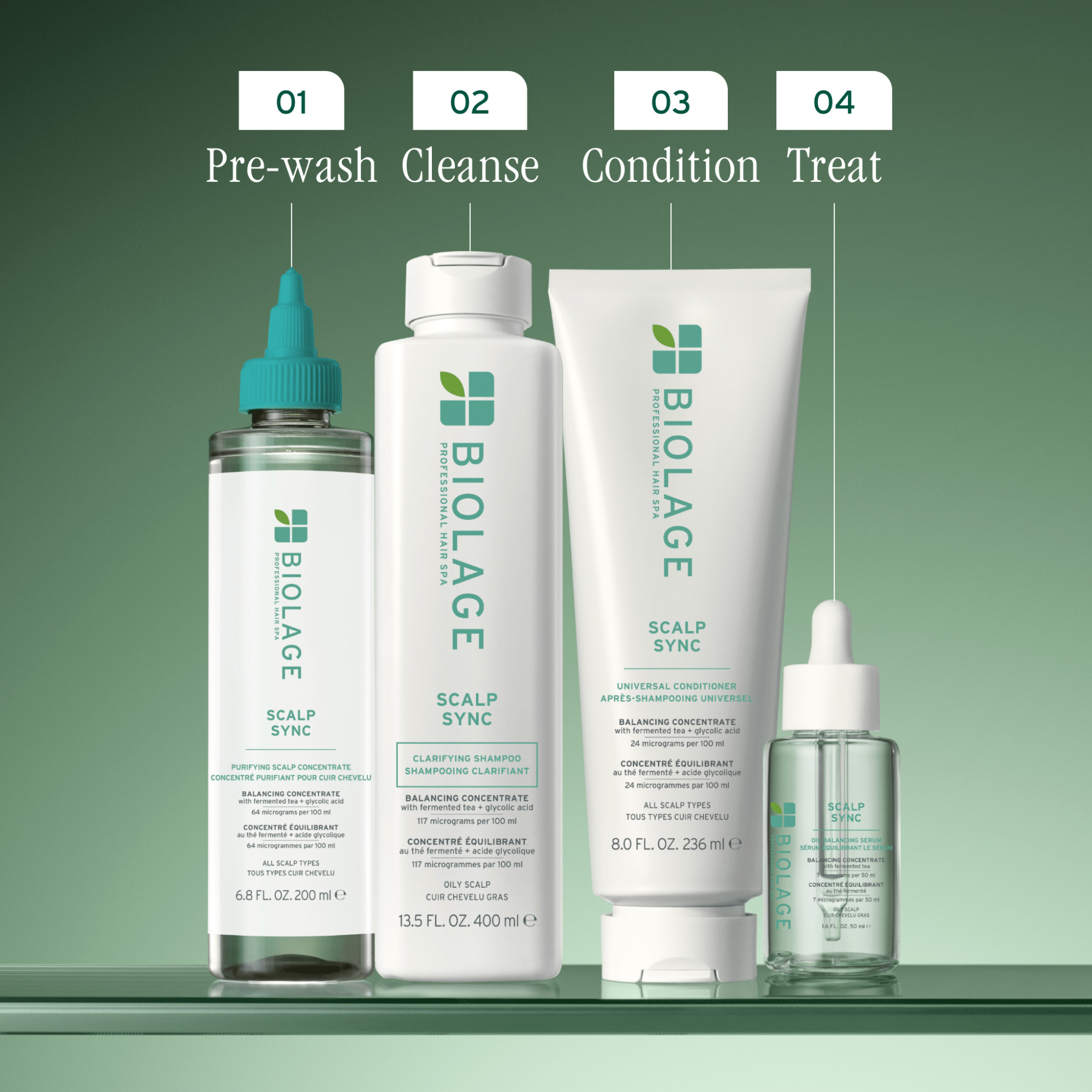 Biolage. Shampoing Clarifiant Scalp Sync - 1000 ml - Concept C. Shop