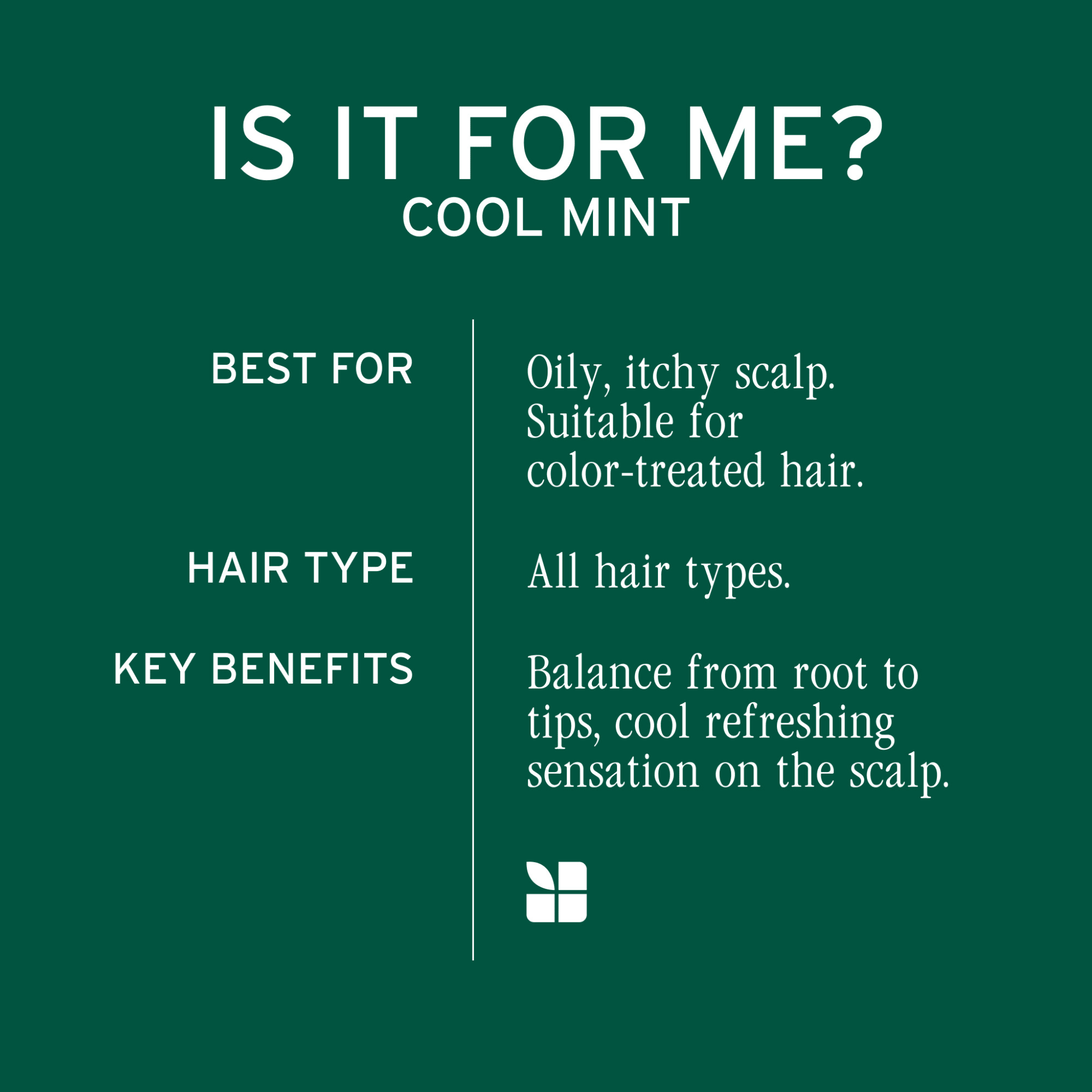Biolage. Shampoing Équilibrant Cool Mint Scalp Sync - 400 ml - Concept C. Shop