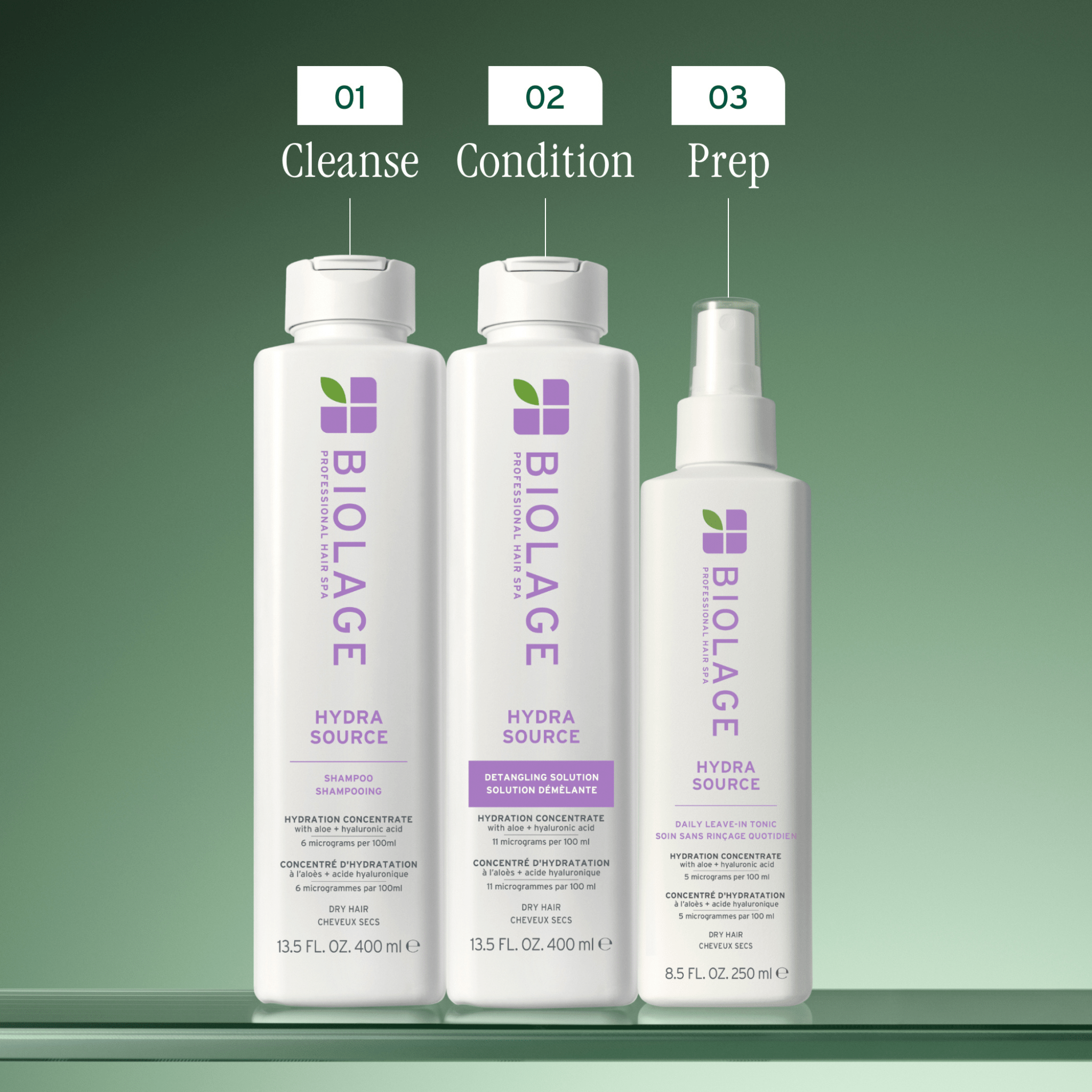Biolage. Solution Démêlante Hydra Source - 400 ml - Concept C. Shop