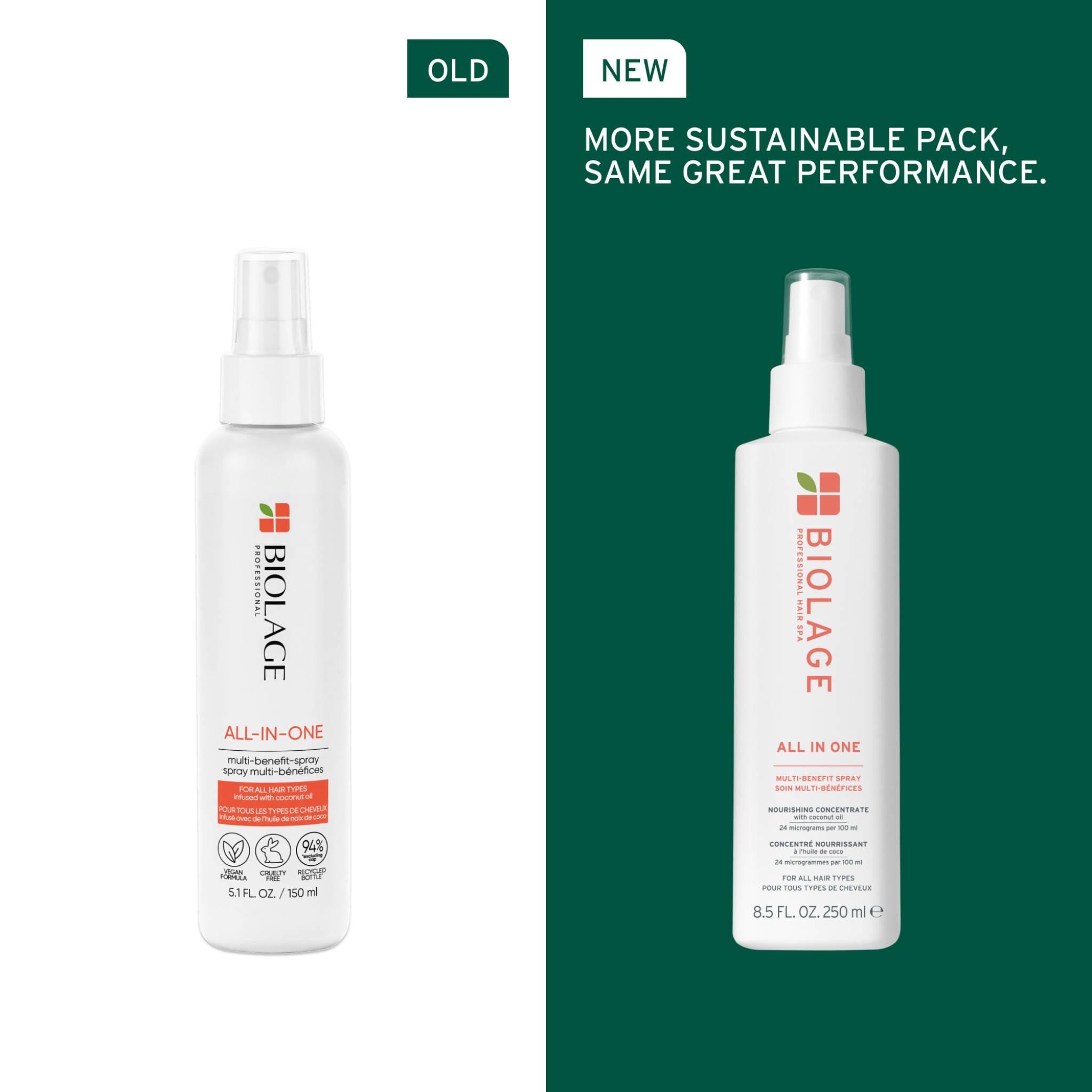 Biolage. Spray Multi - Bénéfices All - In - One - 250 ml - Concept C. Shop