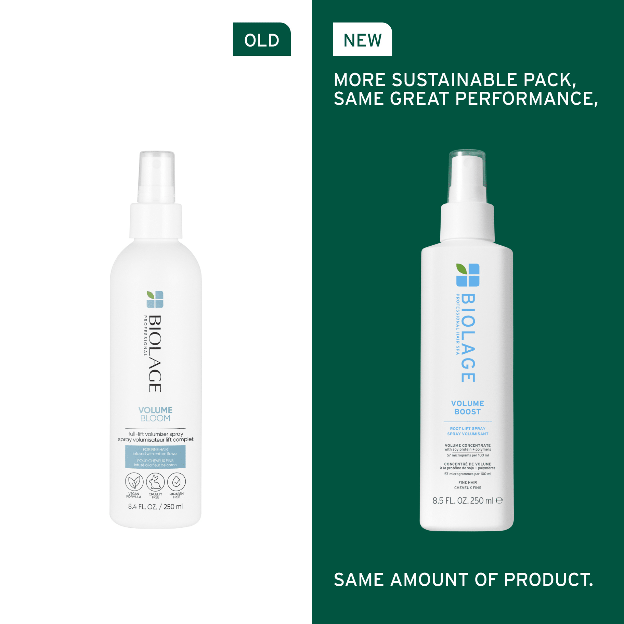 Biolage. Spray Volumisant Volume Boost - 250 ml - Concept C. Shop