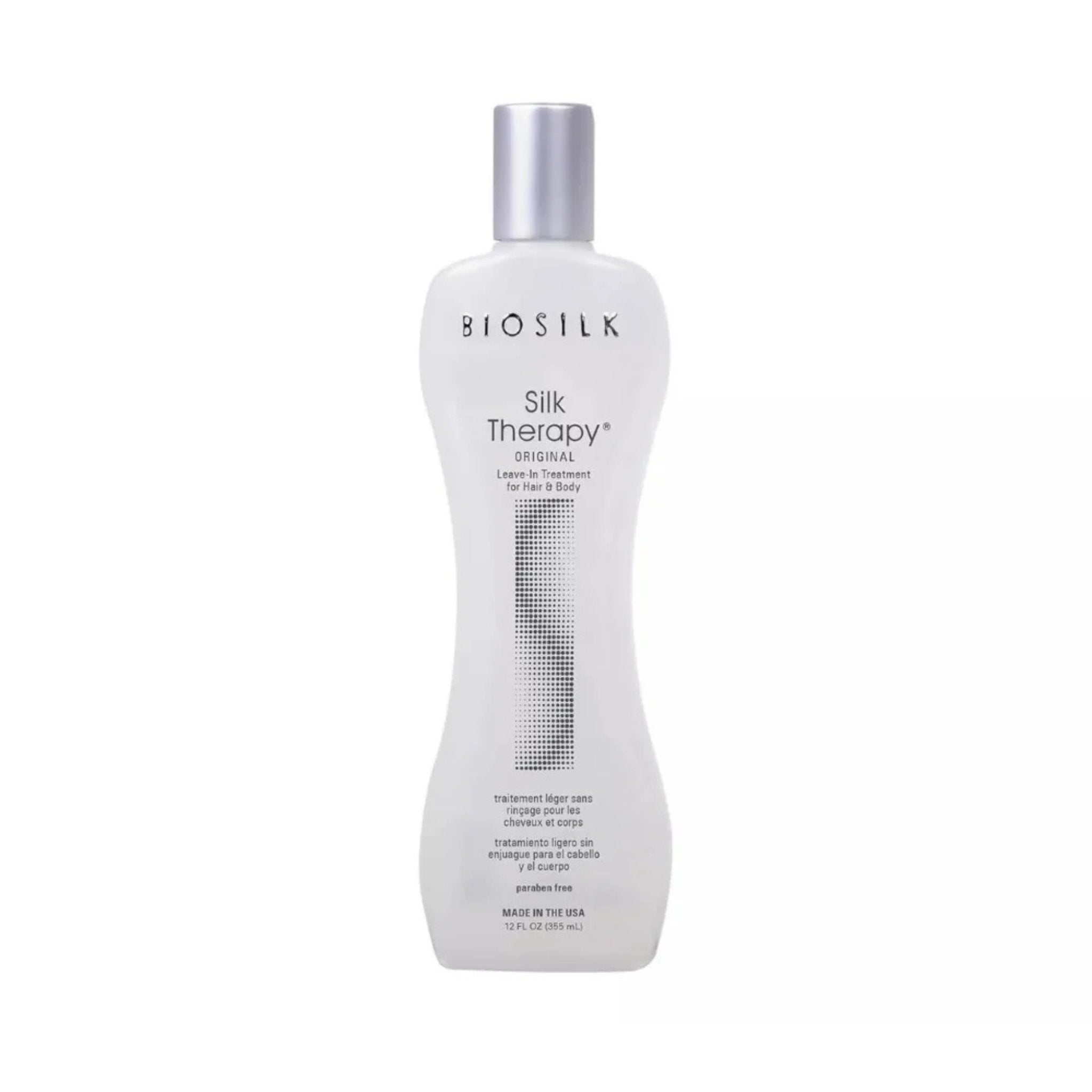 Biosilk. Traitement Léger Sans Rinçage Silk Therapy Original - 355 ml - Concept C. Shop