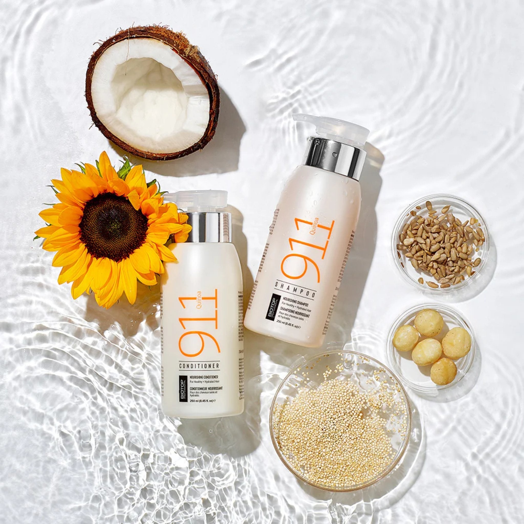 Biotop. Shampoing Hydratant 911 Quinoa - 75 ml - Concept C. Shop