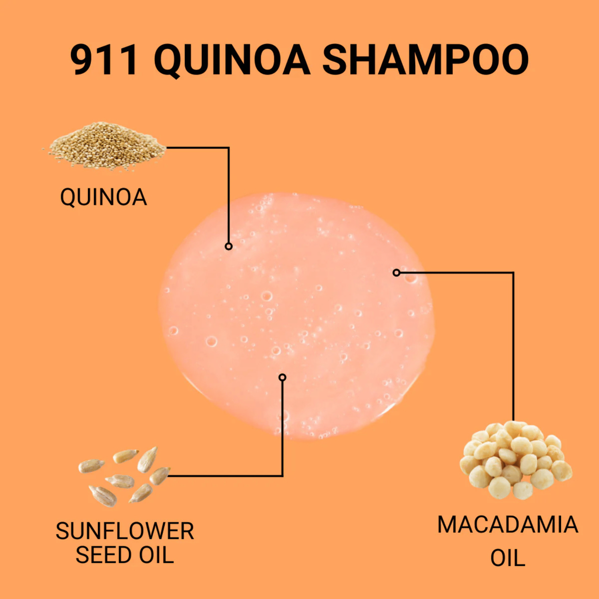 Biotop. Shampoing Hydratant 911 Quinoa - 75 ml - Concept C. Shop