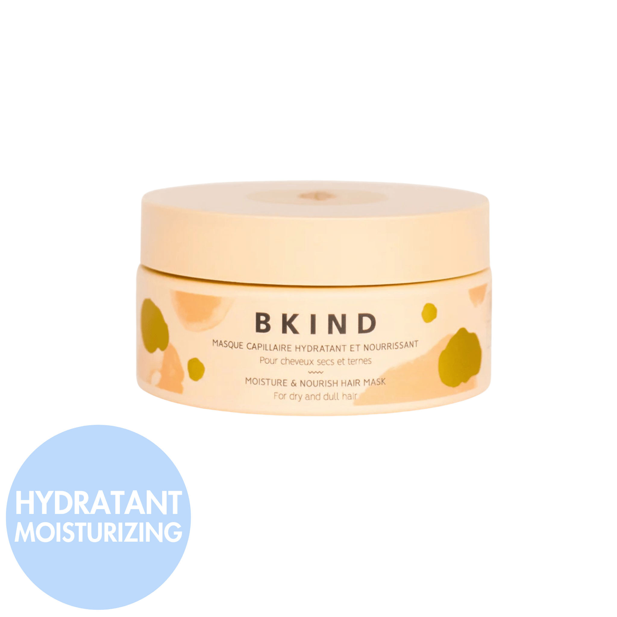 BKIND. Masque Capillaire Hydratant et Nourrissant - 200 ml - Concept C. Shop