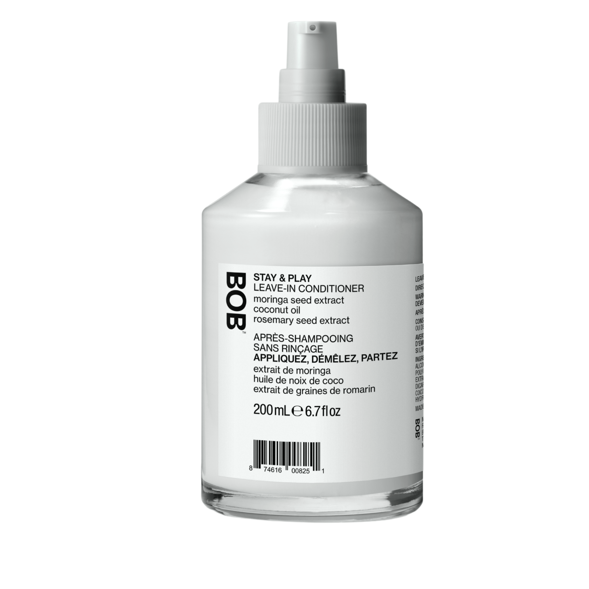 BOB. Revitalisant Sans - Rinçage Appliquez, Démêlez, Partez - 200 ml - Concept C. Shop