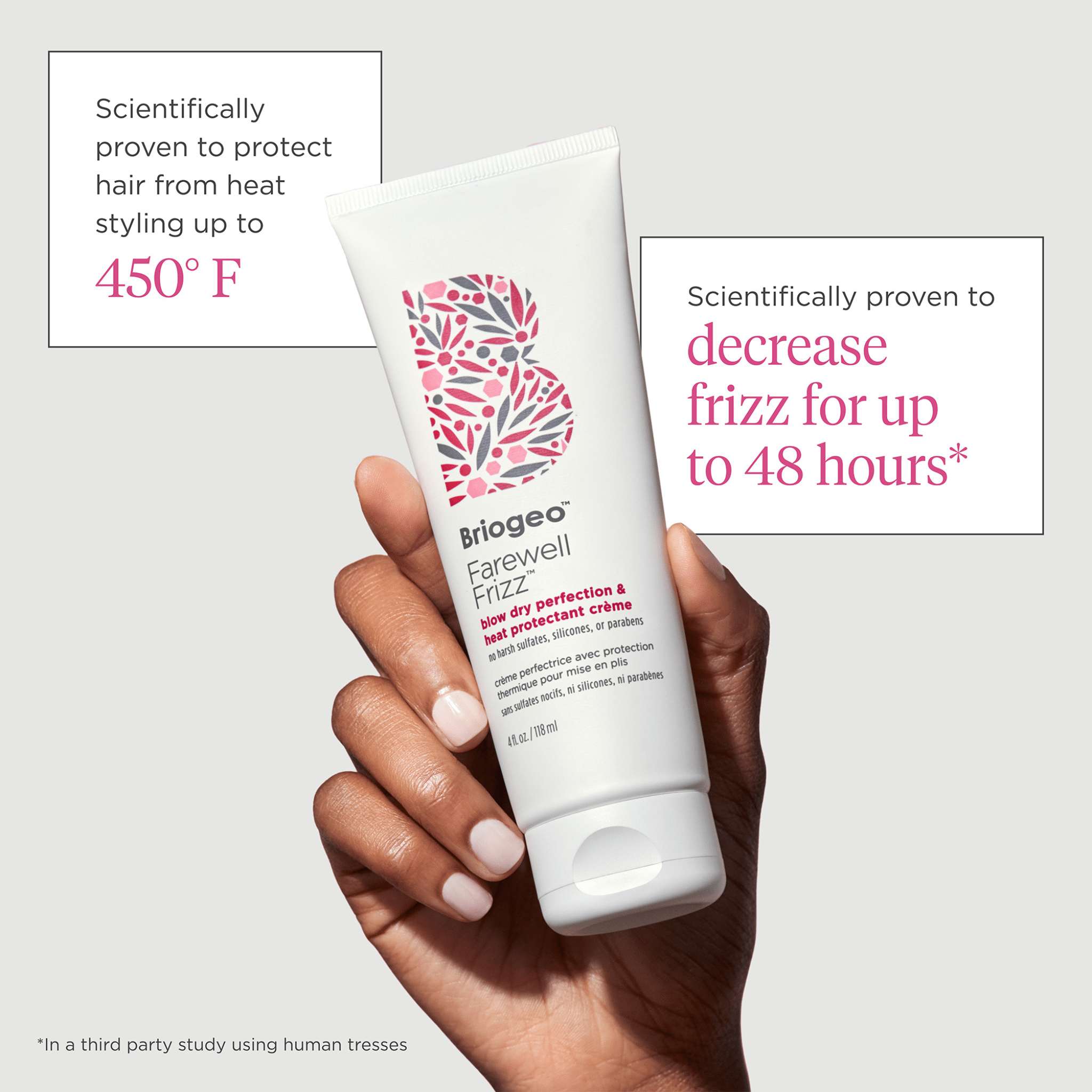 Briogeo. Crème Perfectrice avec Protection Thermique Farewell Frizz - 118 ml - Concept C. Shop