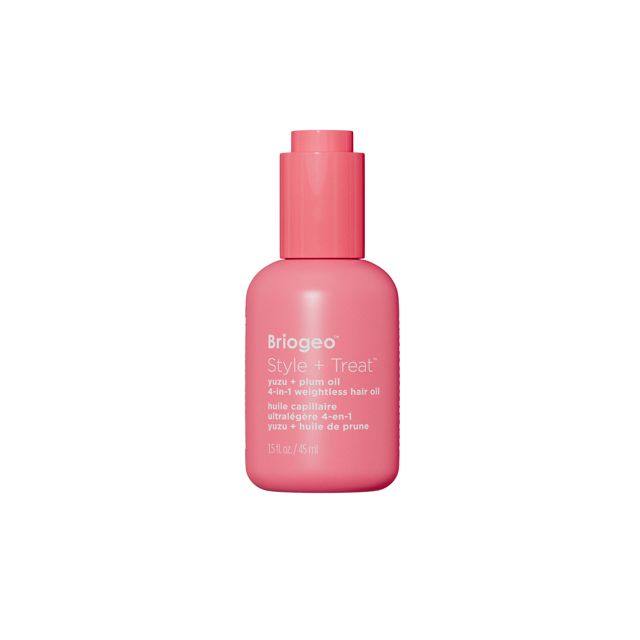 Briogeo. Huile Capillaire Ultralégère 4 - en - 1 Yuzu et Huile de Prune Style + Treat - 45 ml - Concept C. Shop
