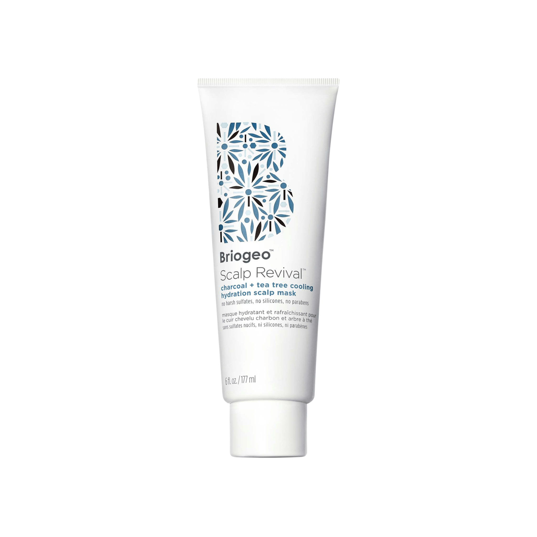 Briogeo. Masque Hydratant et Rafraîchissant Charbon et Arbre à Thé Scalp Revival - 177 ml - Concept C. Shop