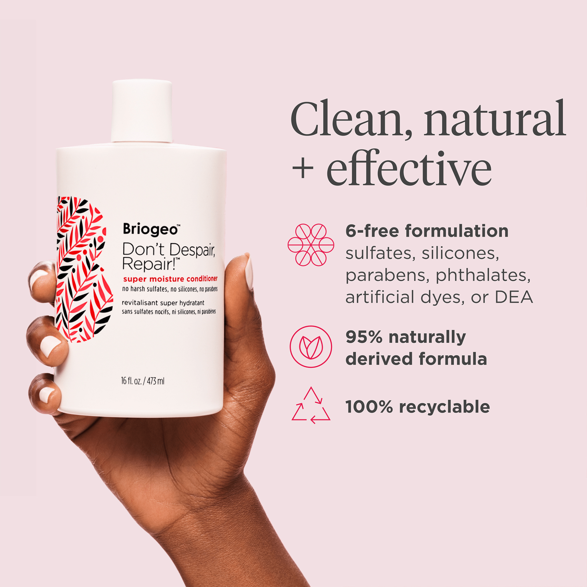 Briogeo. Revitalisant Hydratant Riche Don't Despair, Repair - 1000 ml - Concept C. Shop