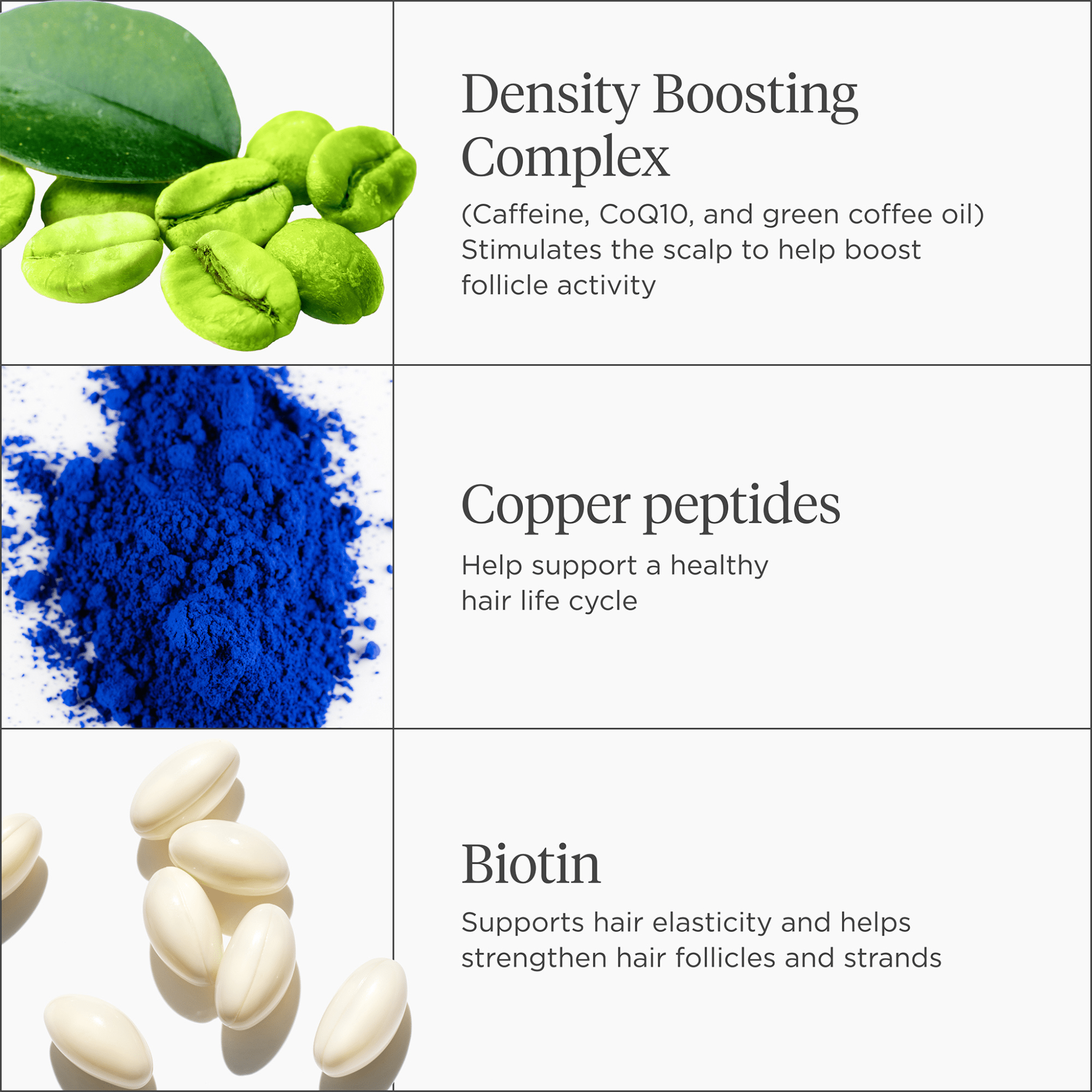 Briogeo. Sérum pour Cheveux Fournis Caféine et Peptides de Biotine MegaStrength Destined for Density - 45 ml - Concept C. Shop