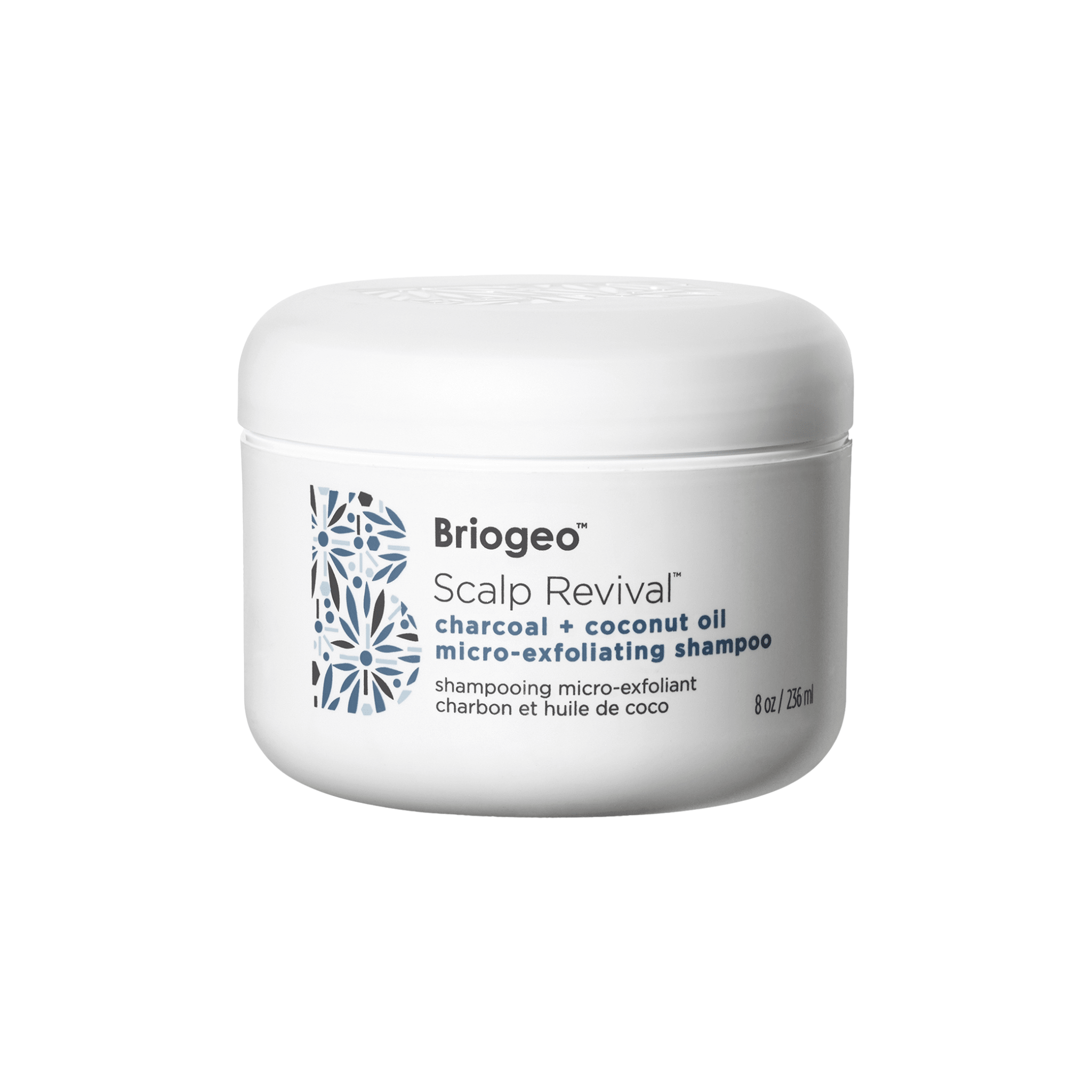 Briogeo. Shampoing Micro - Exfoliant Charbon et Huile de Coco Scalp Revival - 236 ml - Concept C. Shop