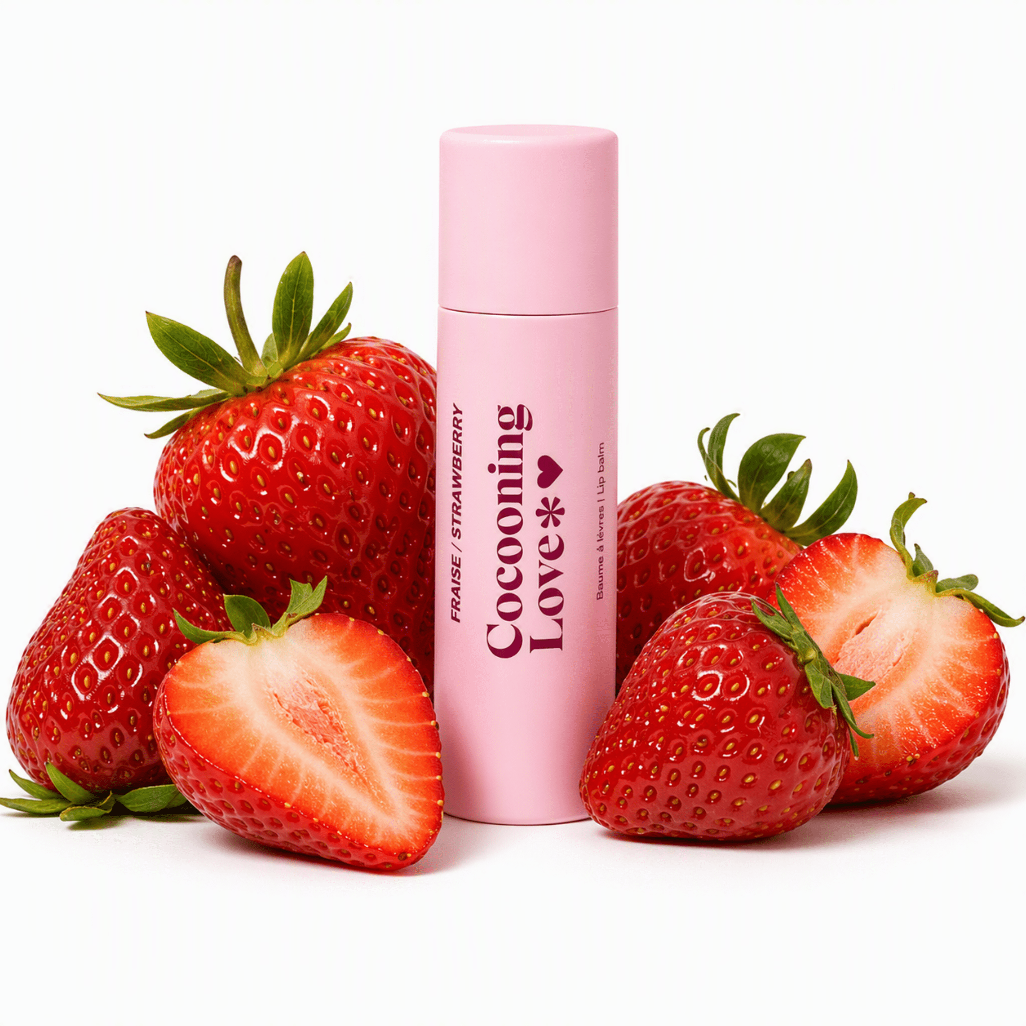 Cocooning Love. Baume à Lèvres Fraise - 10 g - Concept C. Shop