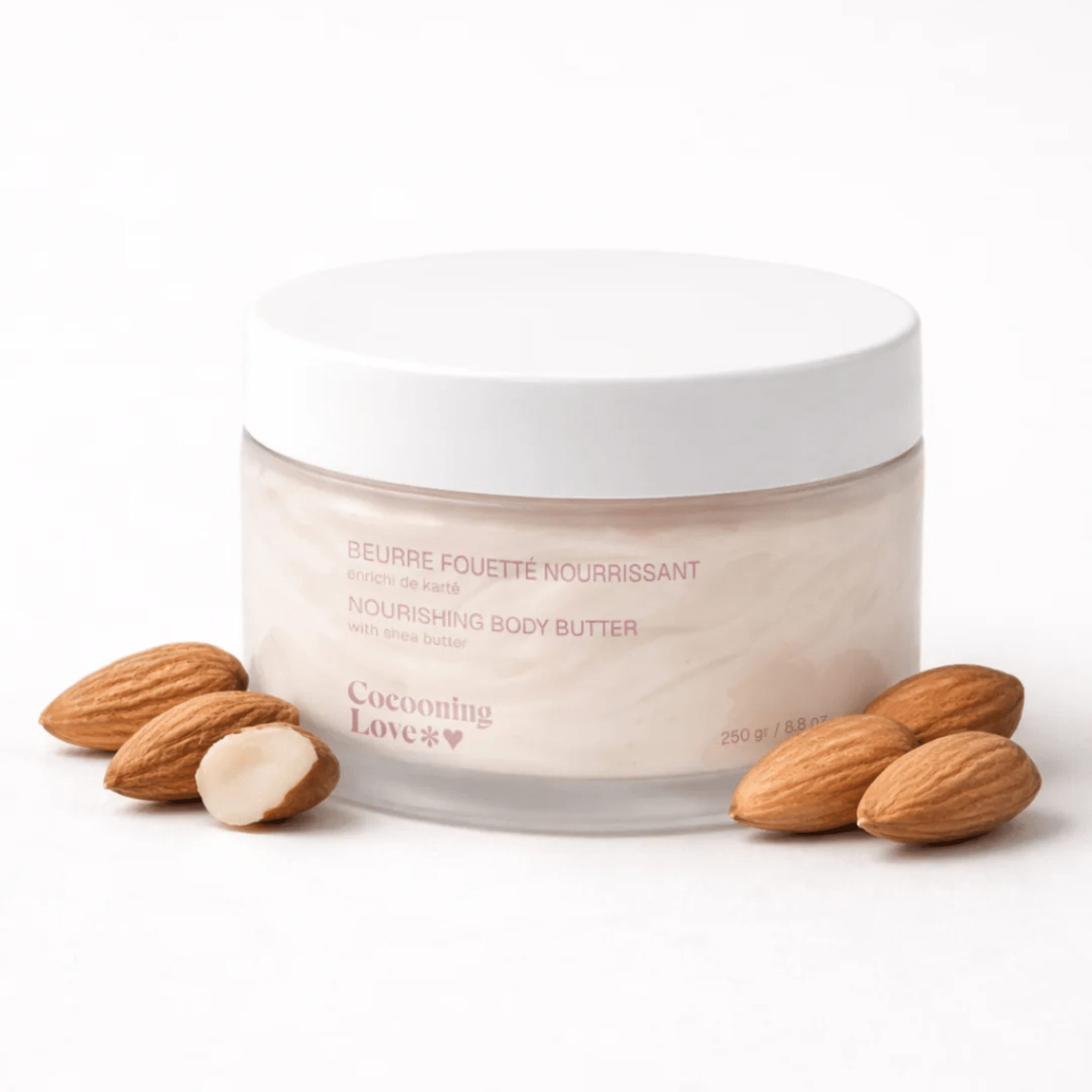 Cocooning Love. Beurre Corporel Fouetté Amande - 250 g - Concept C. Shop