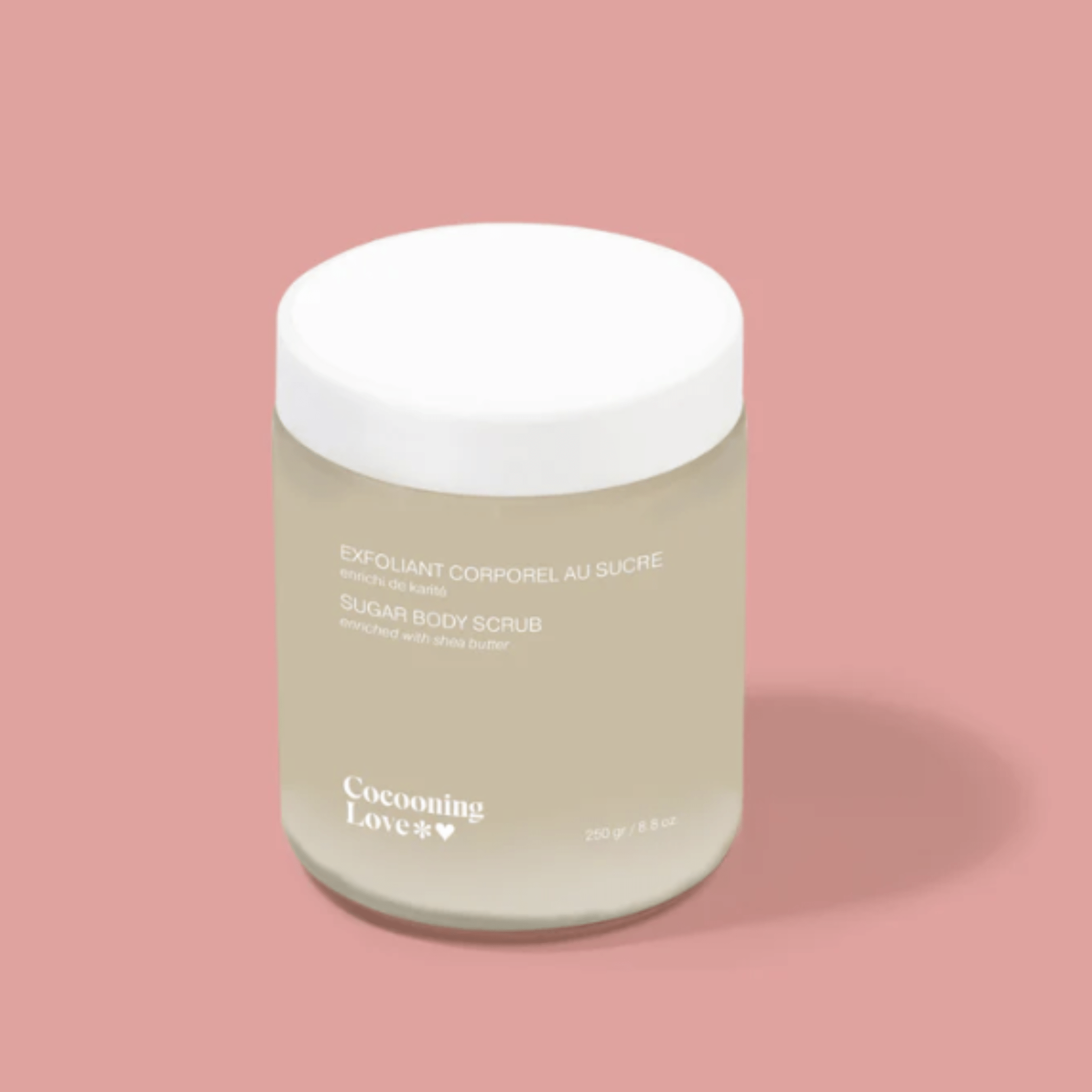 Cocooning Love. Exfoliant Corporel Au Sucre Pêche & Framboise - 250 g - Concept C. Shop