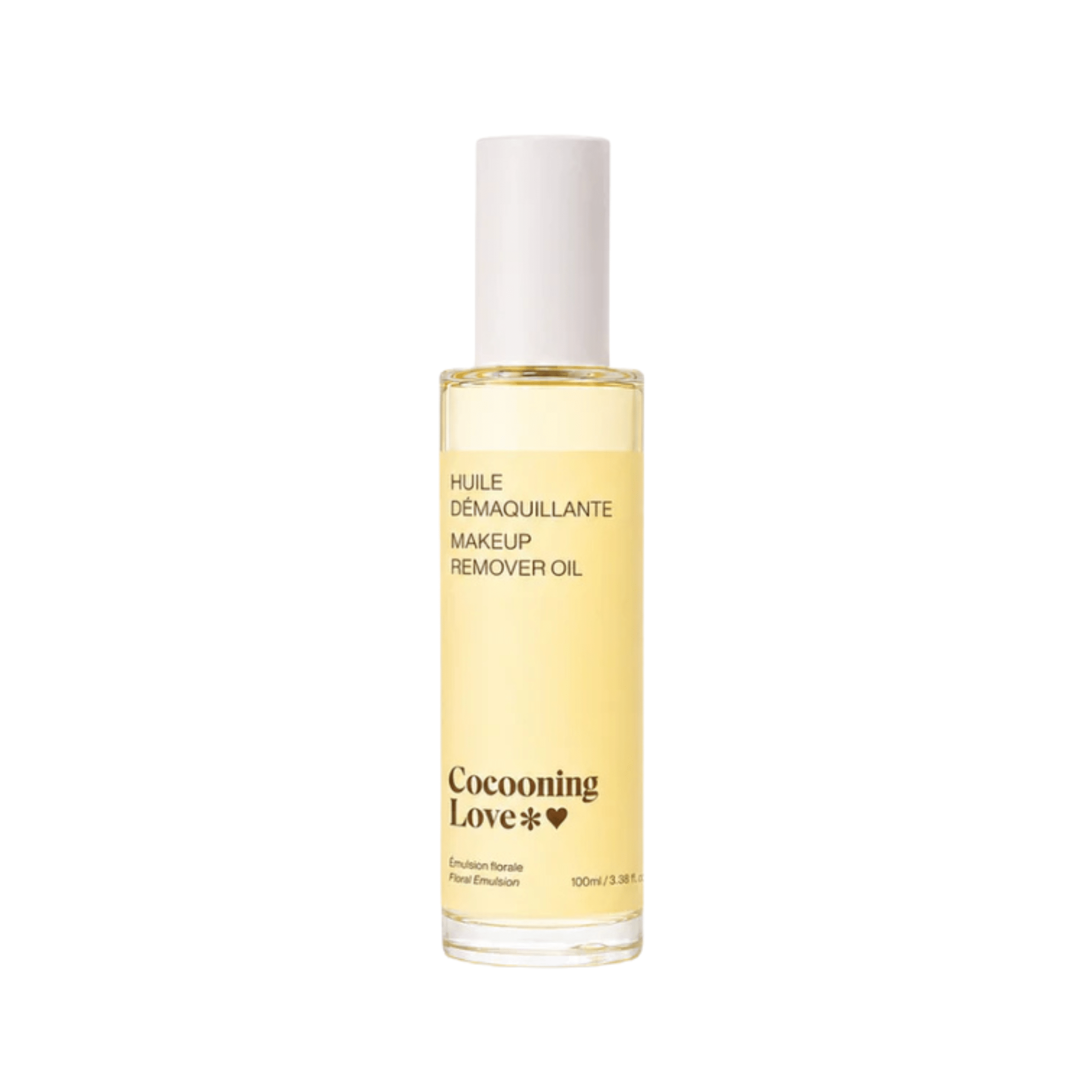 Cocooning Love. Huile Démaquillante Émulsion Florale - 100 ml - Concept C. Shop