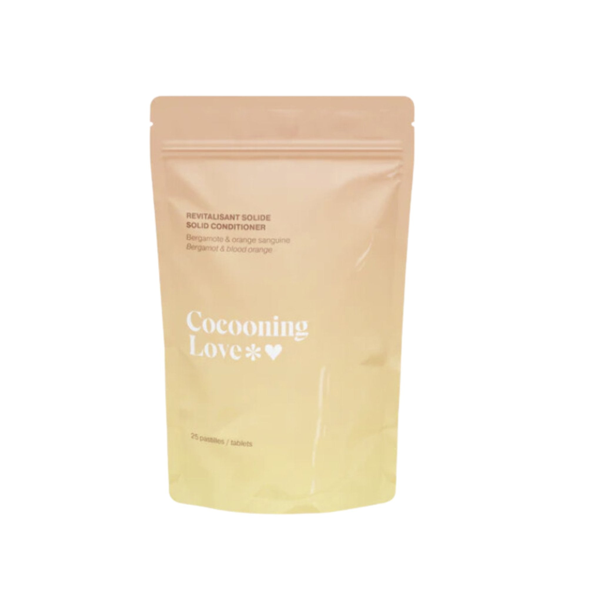Cocooning Love. Revitalisant Solide Bergamote, Orange Sanguine et Eucalyptus - 25 Pastilles - Concept C. Shop