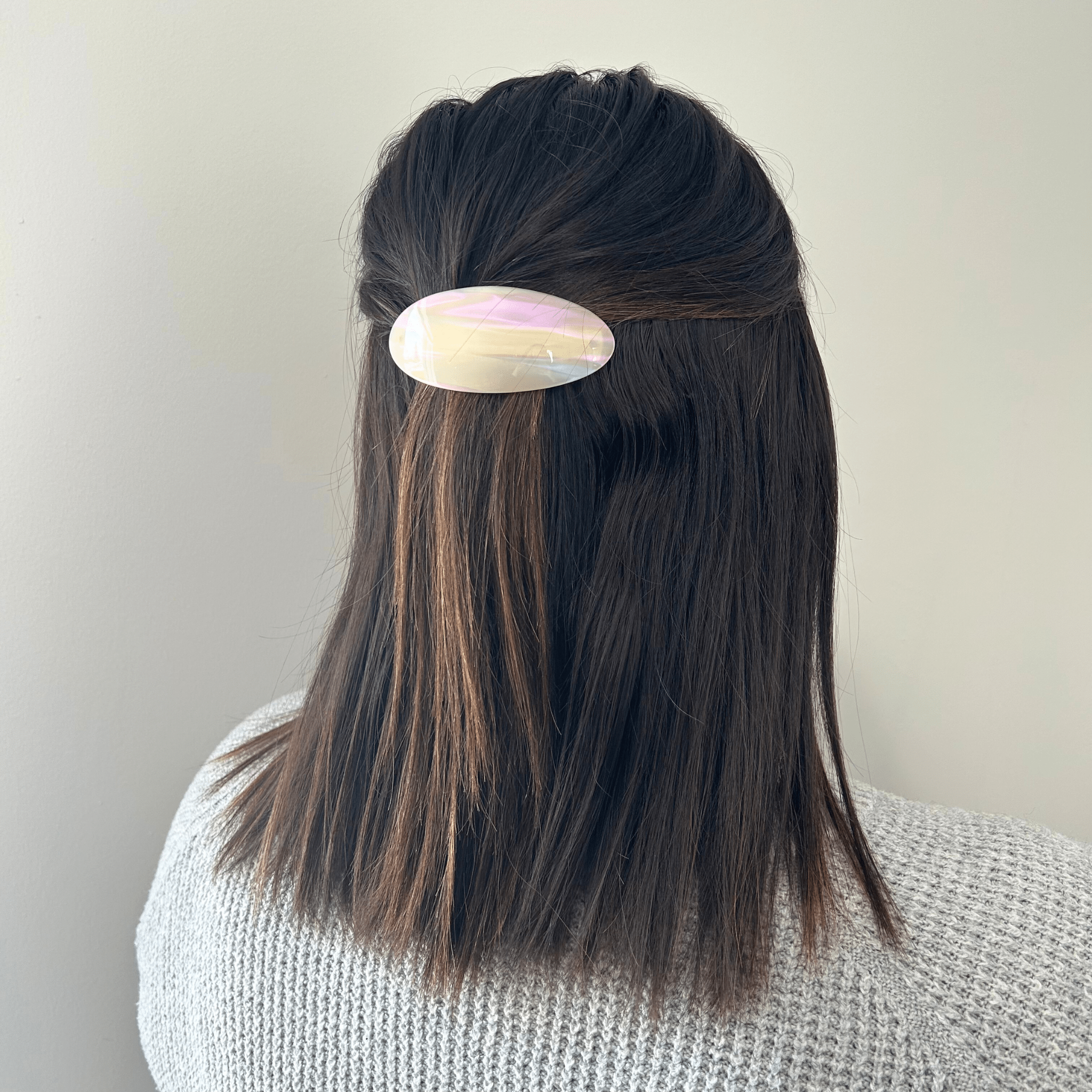 Concept C. Barrette Ovale - Irisée - Concept C. Shop