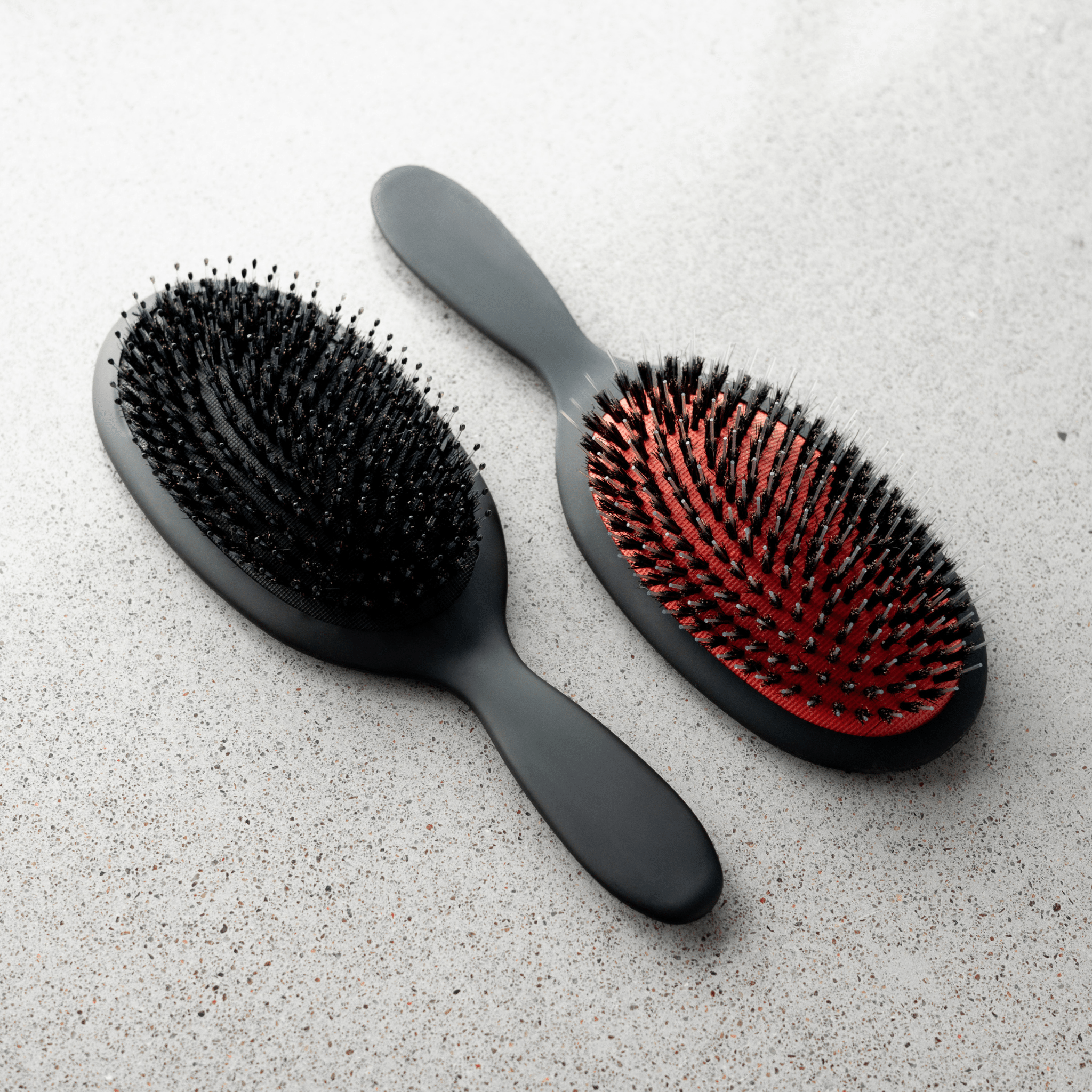 Concept C. Brosse Lissante Nylon Et Sanglier - Noir - Concept C. Shop