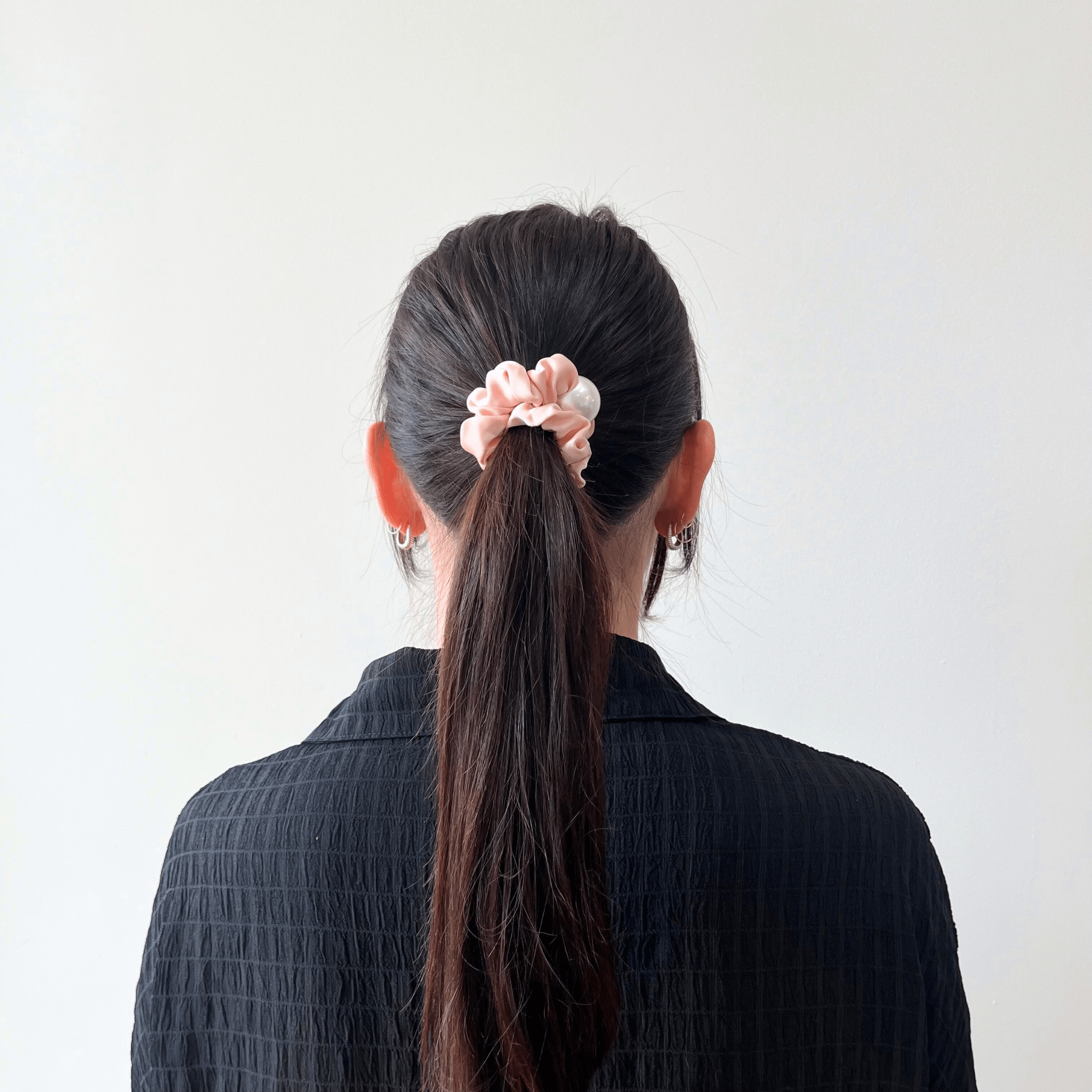 Concept C. Chouchou Avec Perle - Rose Pâle - Concept C. Shop