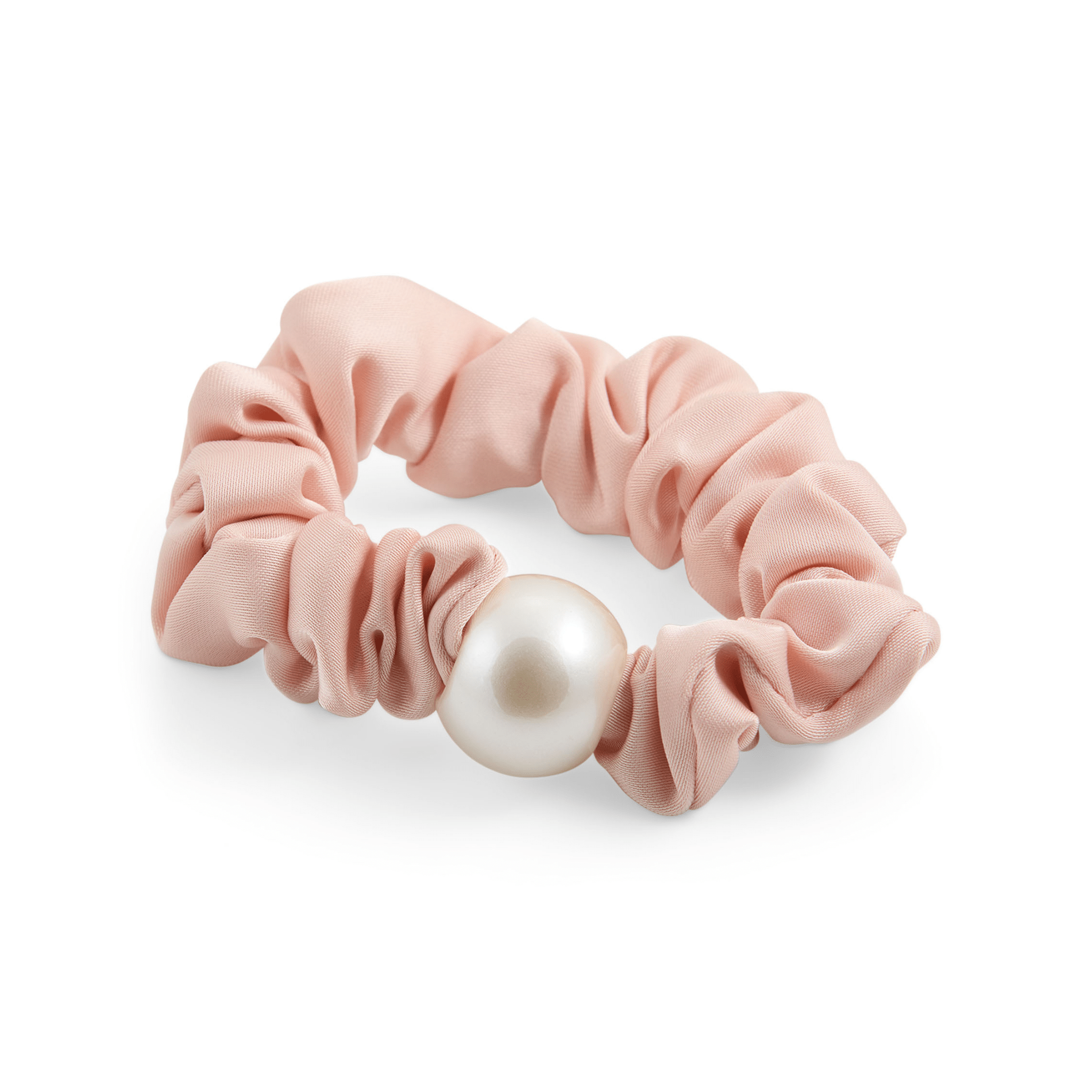 Concept C. Chouchou Avec Perle - Rose Pâle - Concept C. Shop