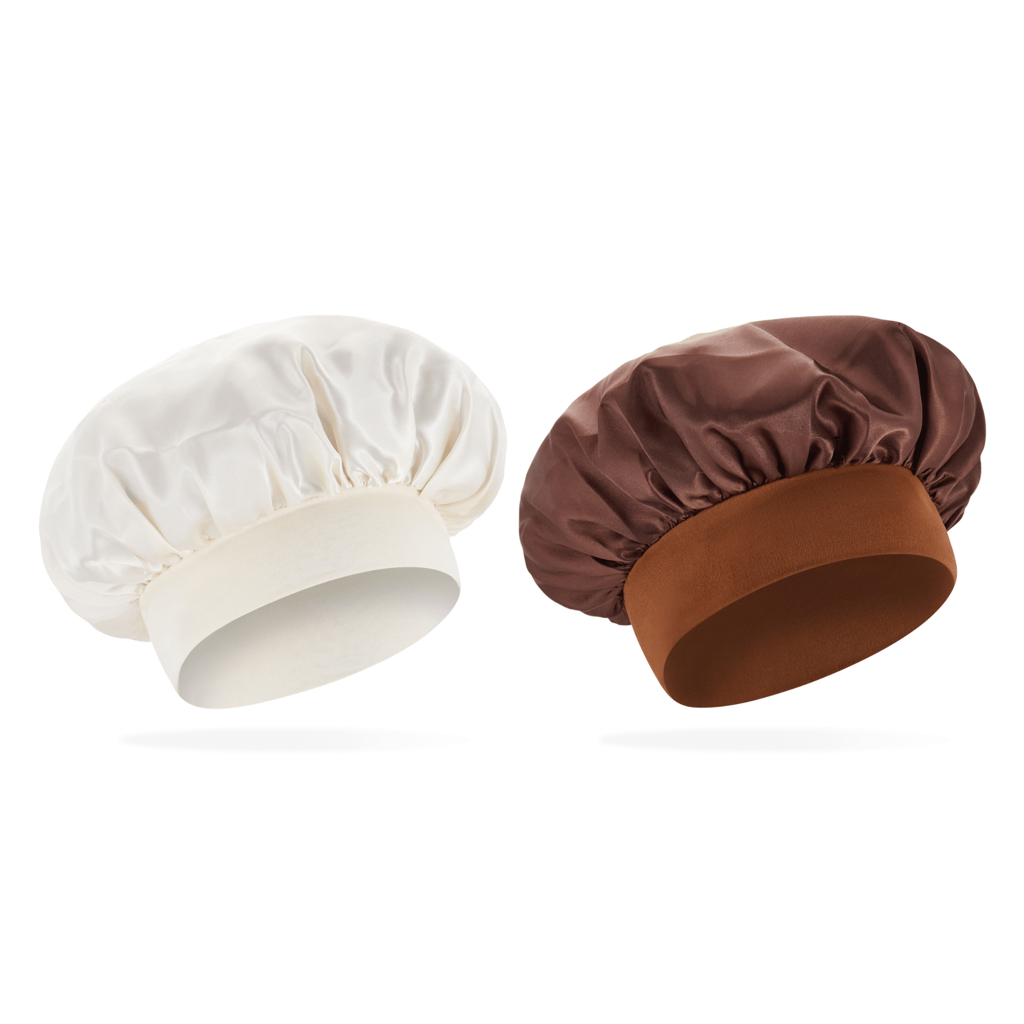Concept C. Duo Bonnet de Satin - Chocolat et Champagne - Concept C. Shop
