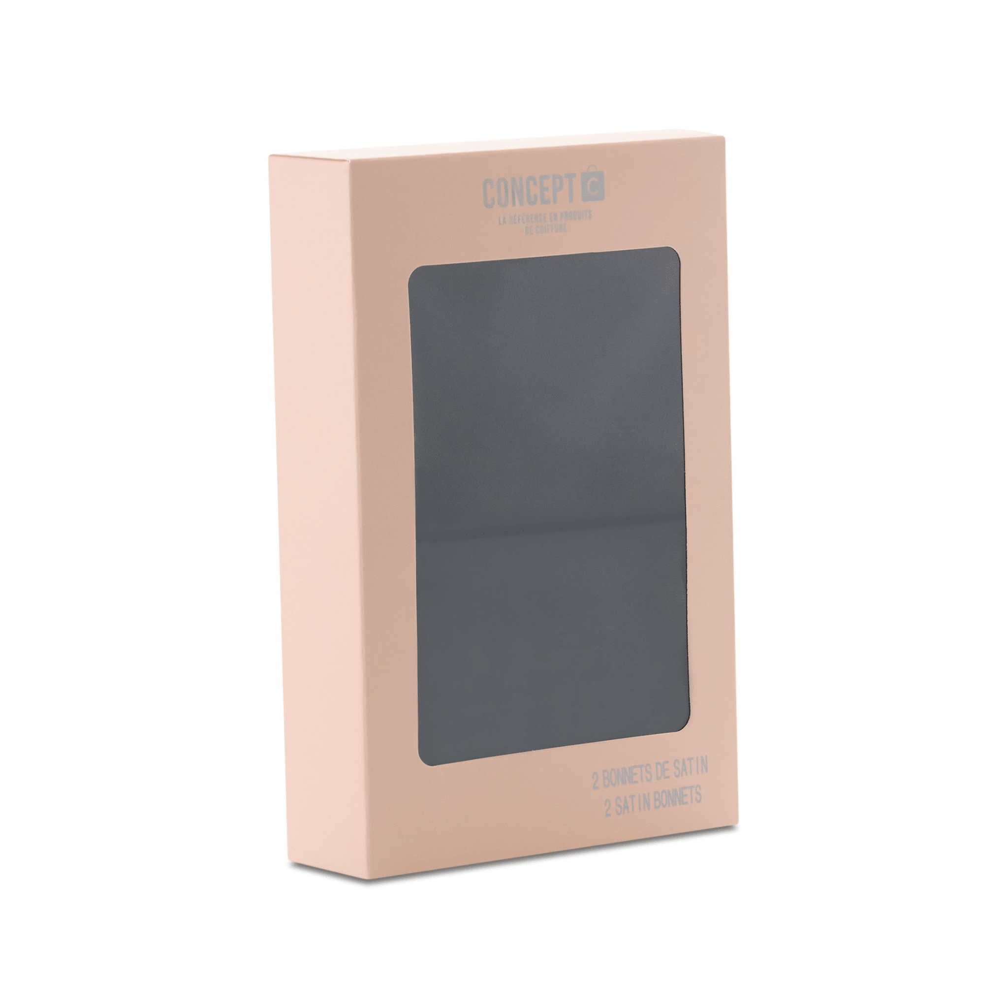 Concept C. Duo Bonnet de Satin - Noir - Concept C. Shop