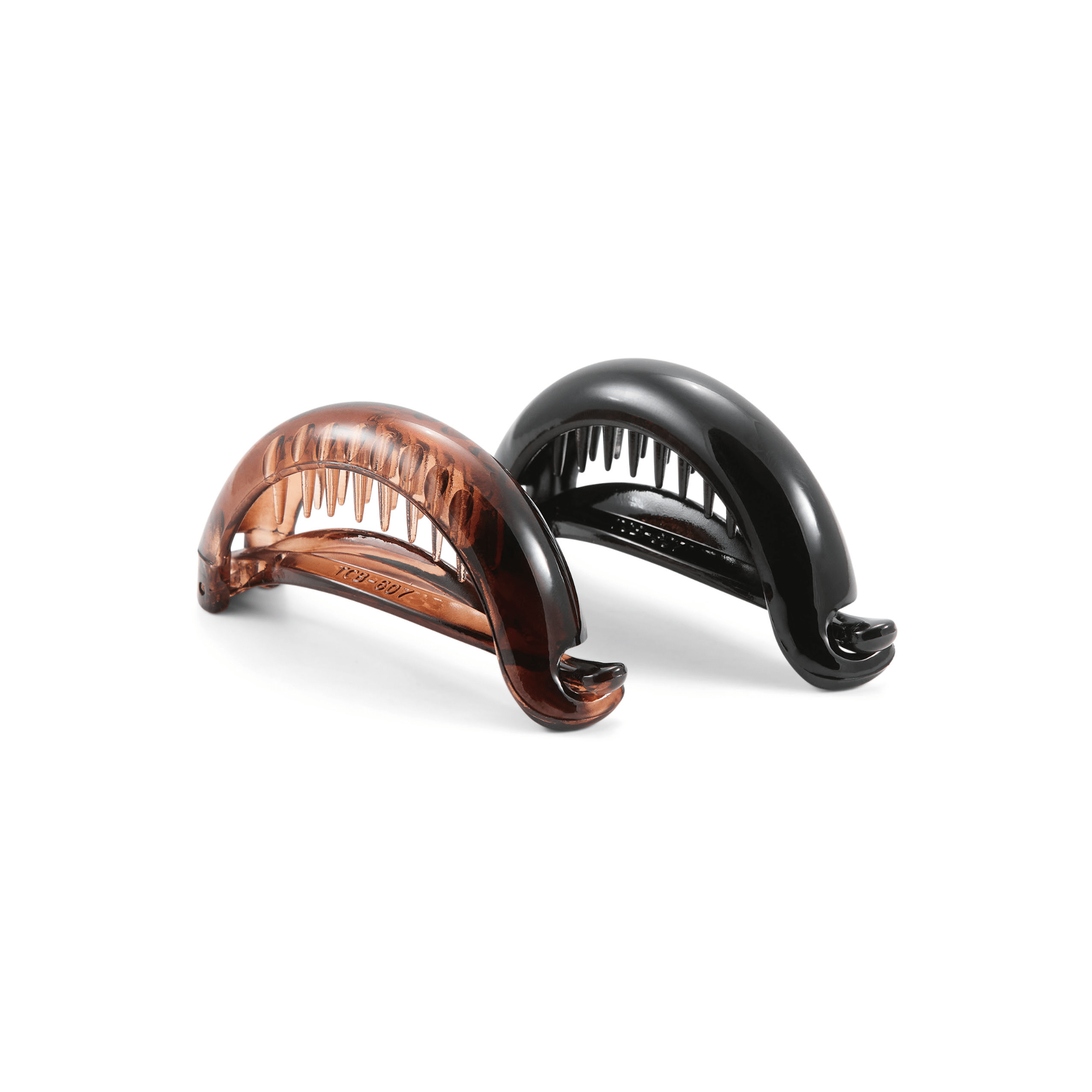 Concept C. Duo Pinces Banane Arrondies - Noir et Ambre - Concept C. Shop
