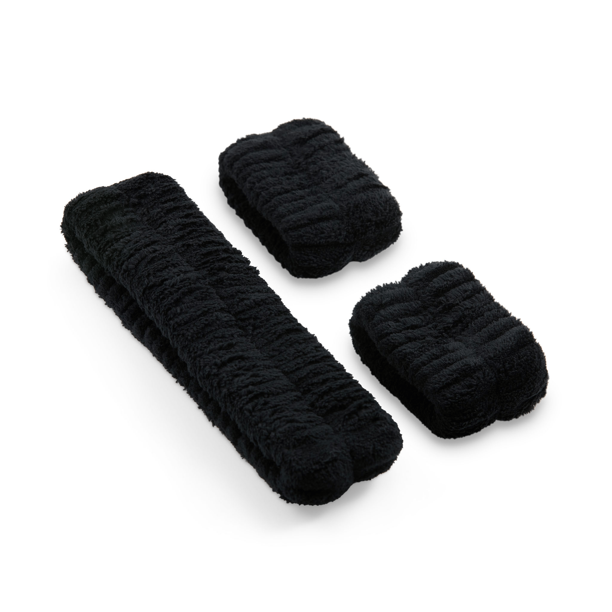 Concept C. Ensemble bandeau & poignets pour routine - Noir - Concept C. Shop