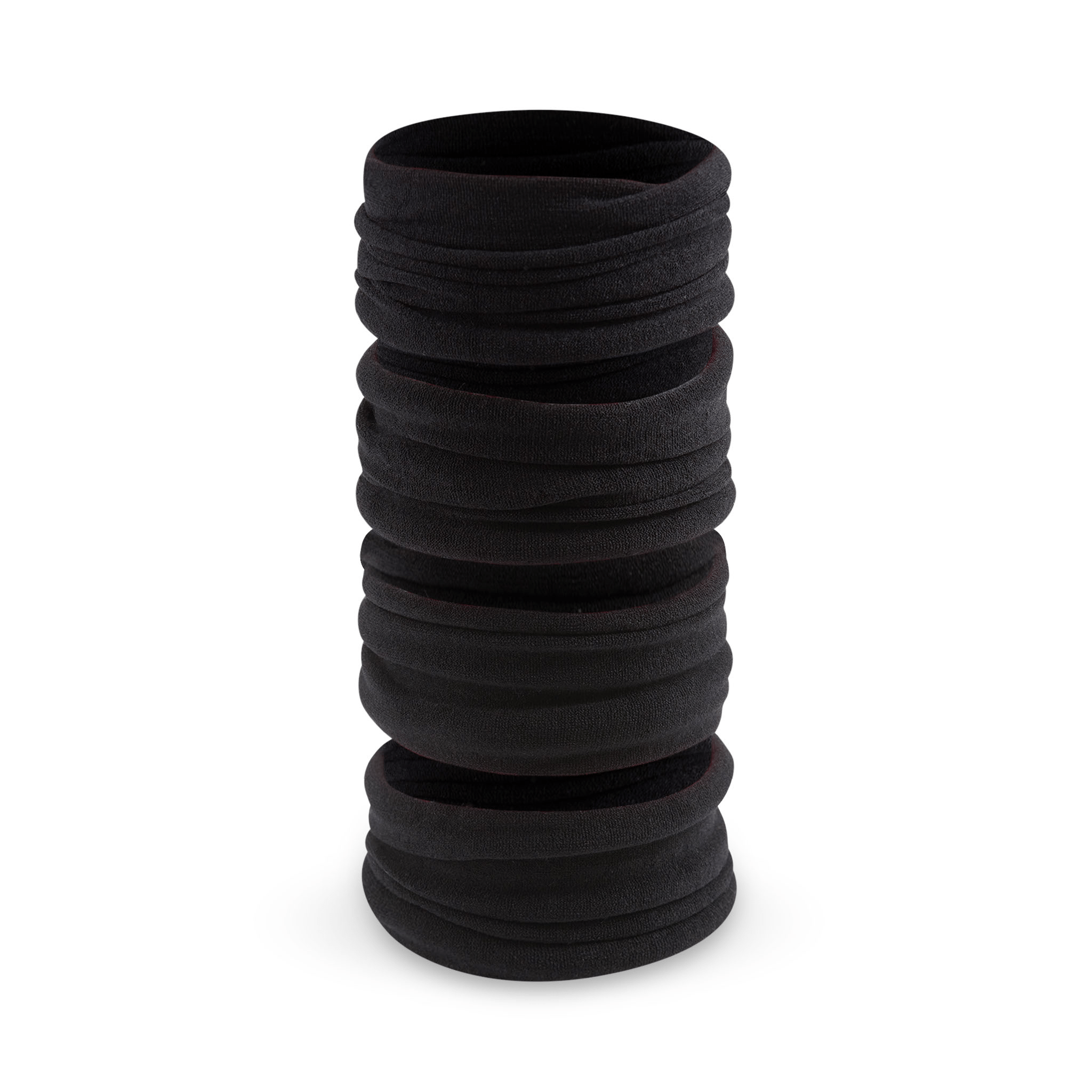 Concept C. Ensemble Élastiques À Cheveux XL Noir - 4 Pcs - Concept C. Shop