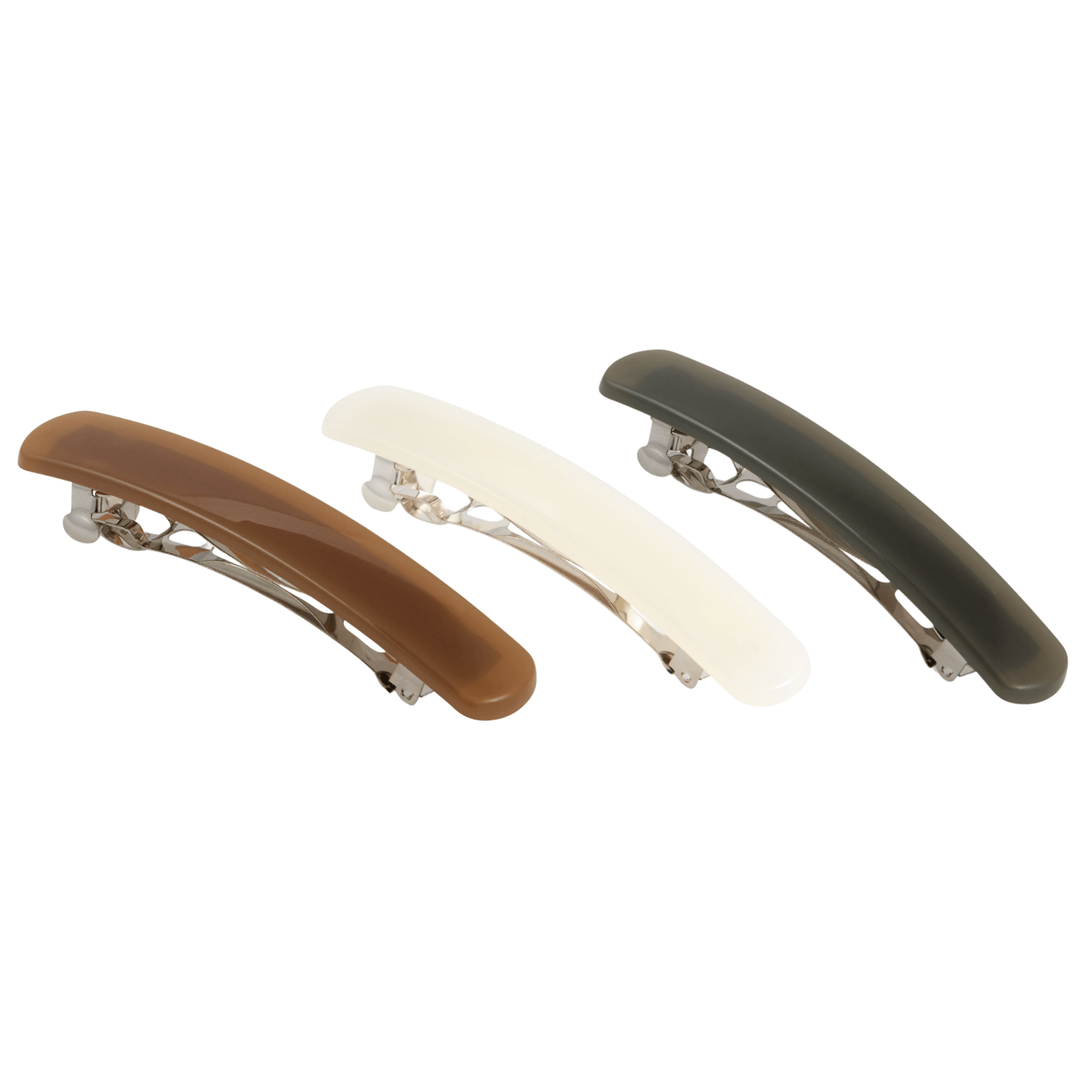 Concept C. Grande Barrette Lustrée - Beige - Concept C. Shop