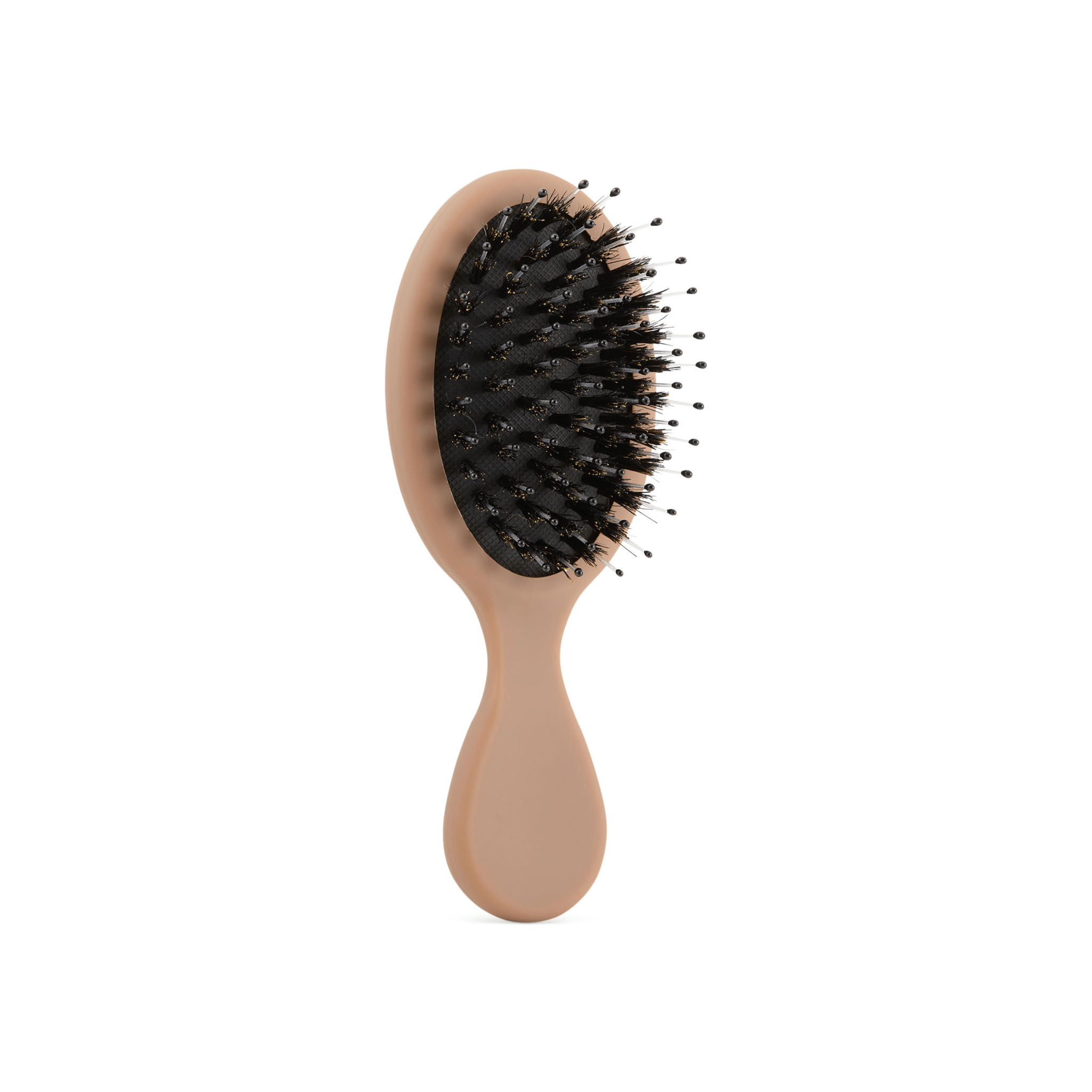 Concept C. Mini Brosse Lissante Nylon Et Sanglier - Mocha - Concept C. Shop