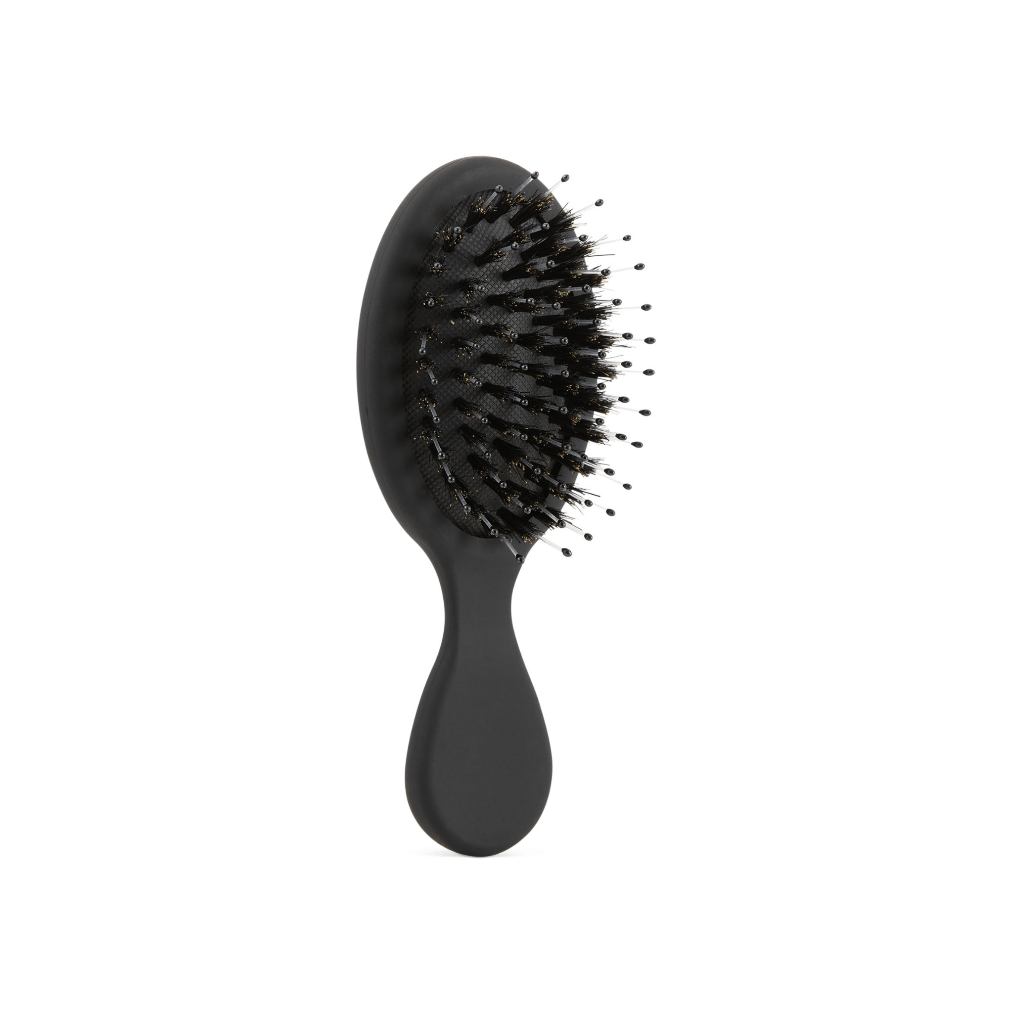 Concept C. Mini Brosse Lissante Nylon Et Sanglier - Noir - Concept C. Shop