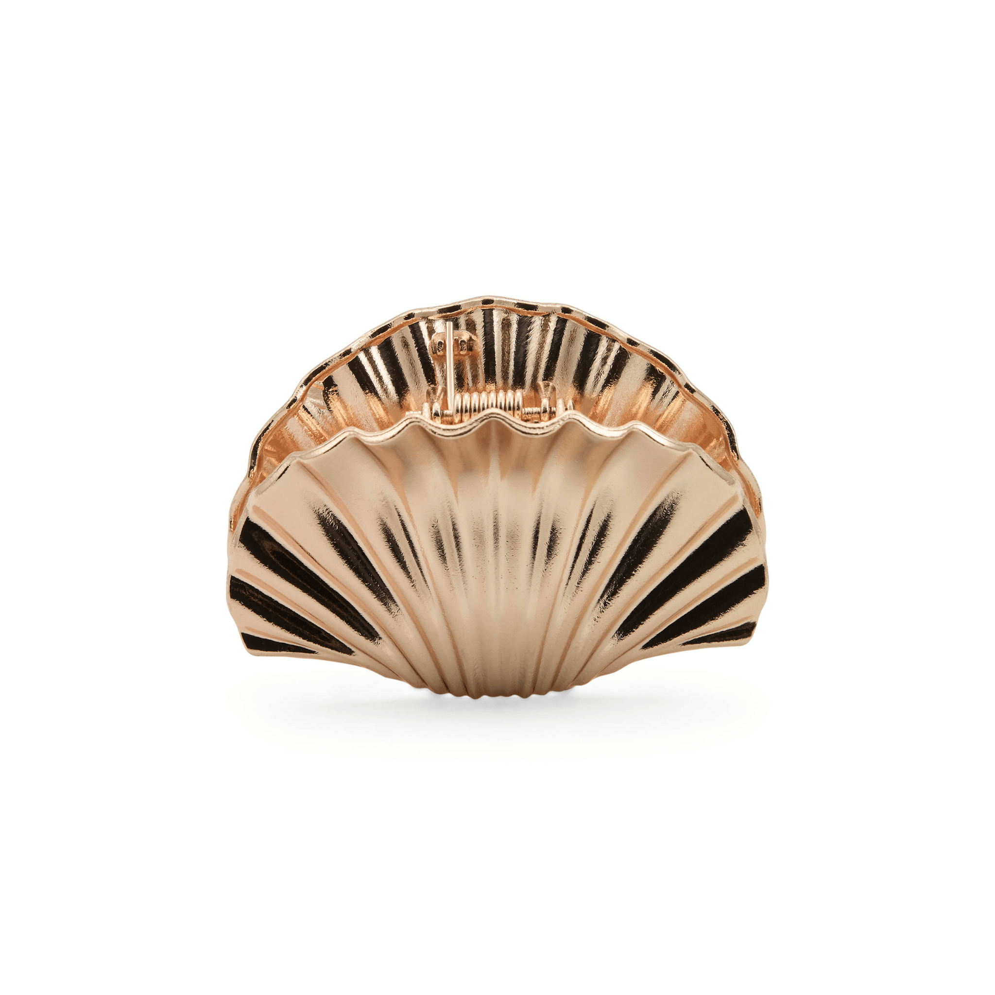 Concept C. Petite Pince Métallique Coquillage - Or - Concept C. Shop
