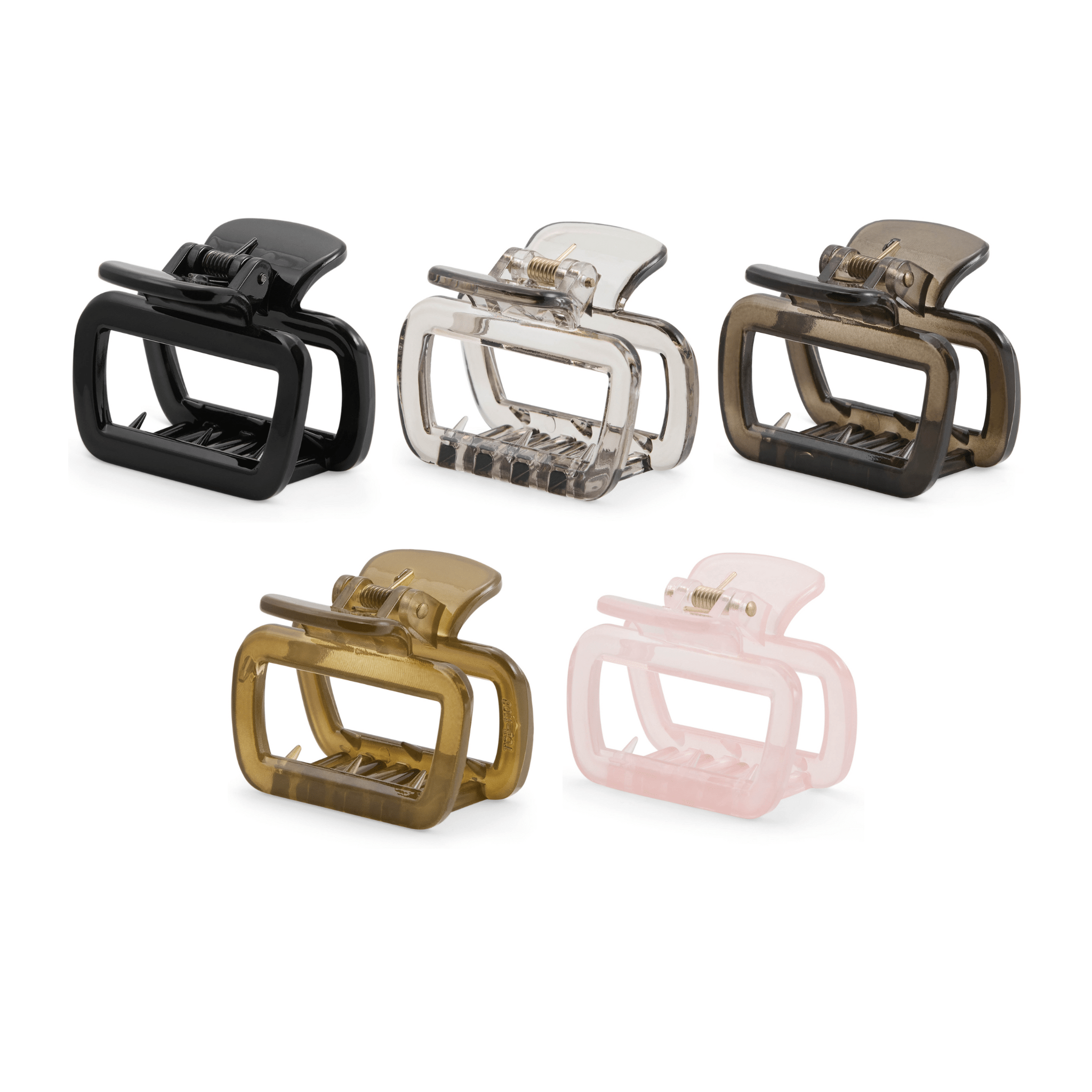 Concept C. Pince Minimaliste Lustrée - Rose Transparent - Concept C. Shop