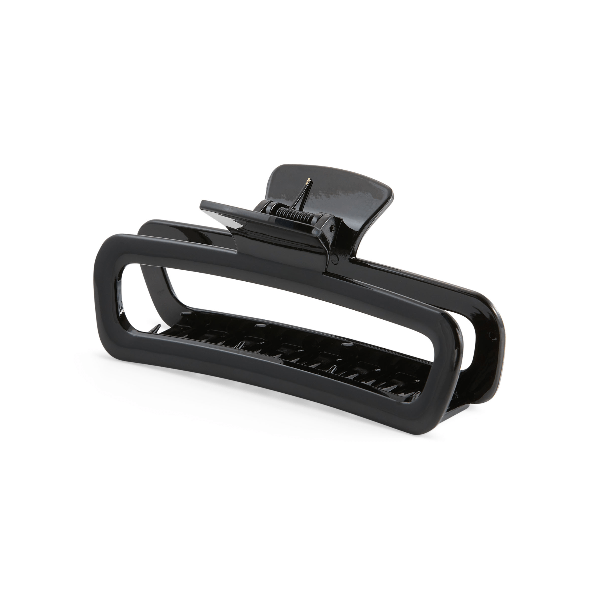 Concept C. Pince Minimaliste Rectangulaire XL - Noir Lustré - Concept C. Shop