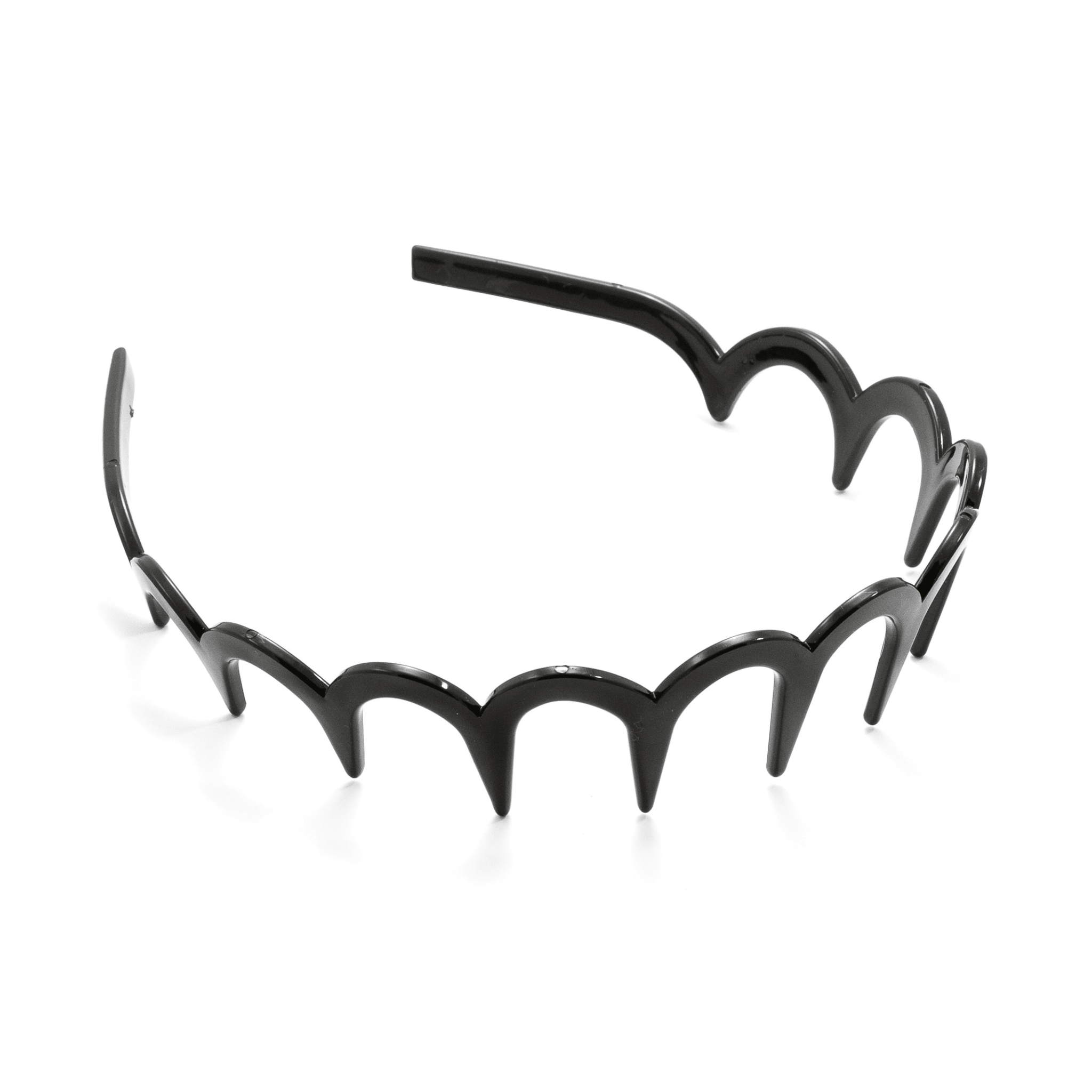 Concept C. Serre-Tête en Vague - Noir Lustré - Concept C. Shop
