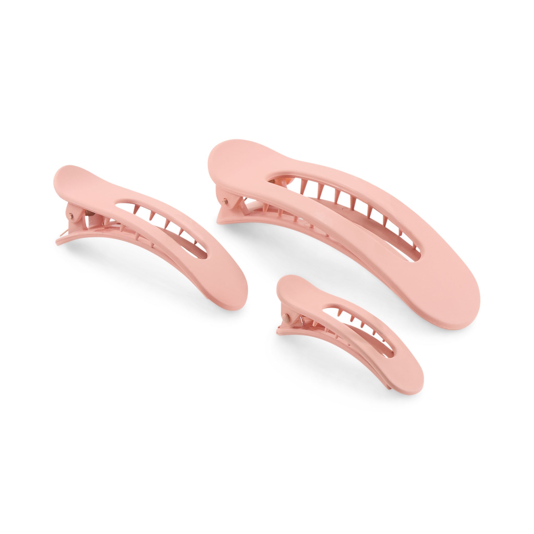 Concept C. Trio De Pinces Aplaties Ajourées - Rose - Concept C. Shop