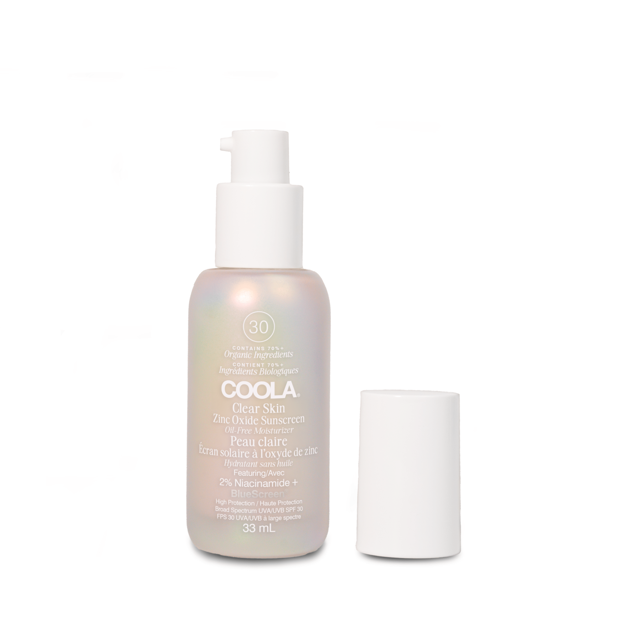 Coola. Écran Solaire à L'Oxyde de Zinc FPS 30 - Peaux Claires - 33 ml - Concept C. Shop